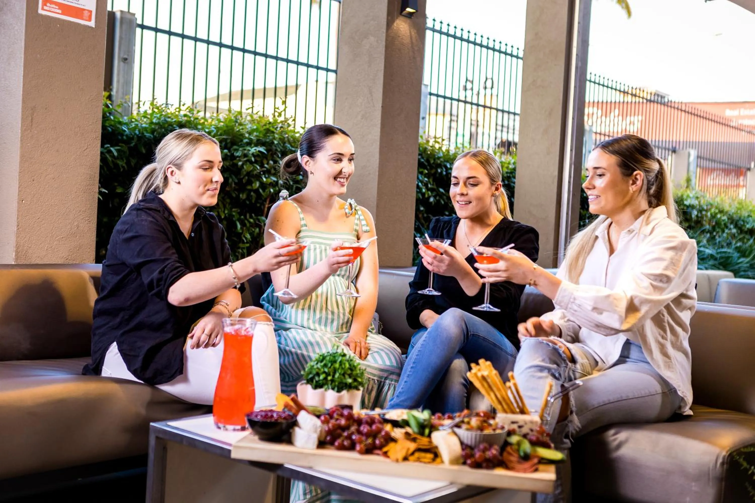 People in O'Shea's Royal Hotel