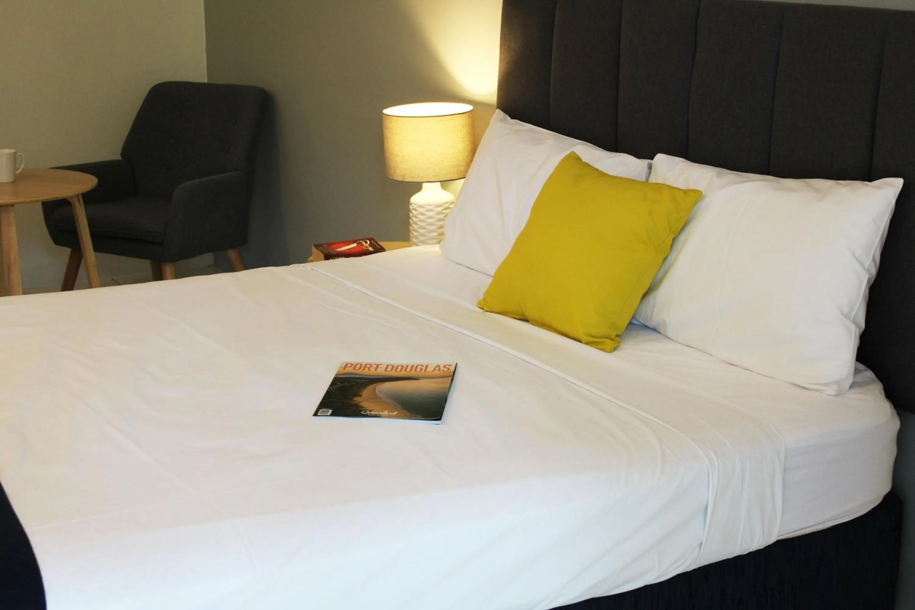 Bed in Coral Beach Lodge