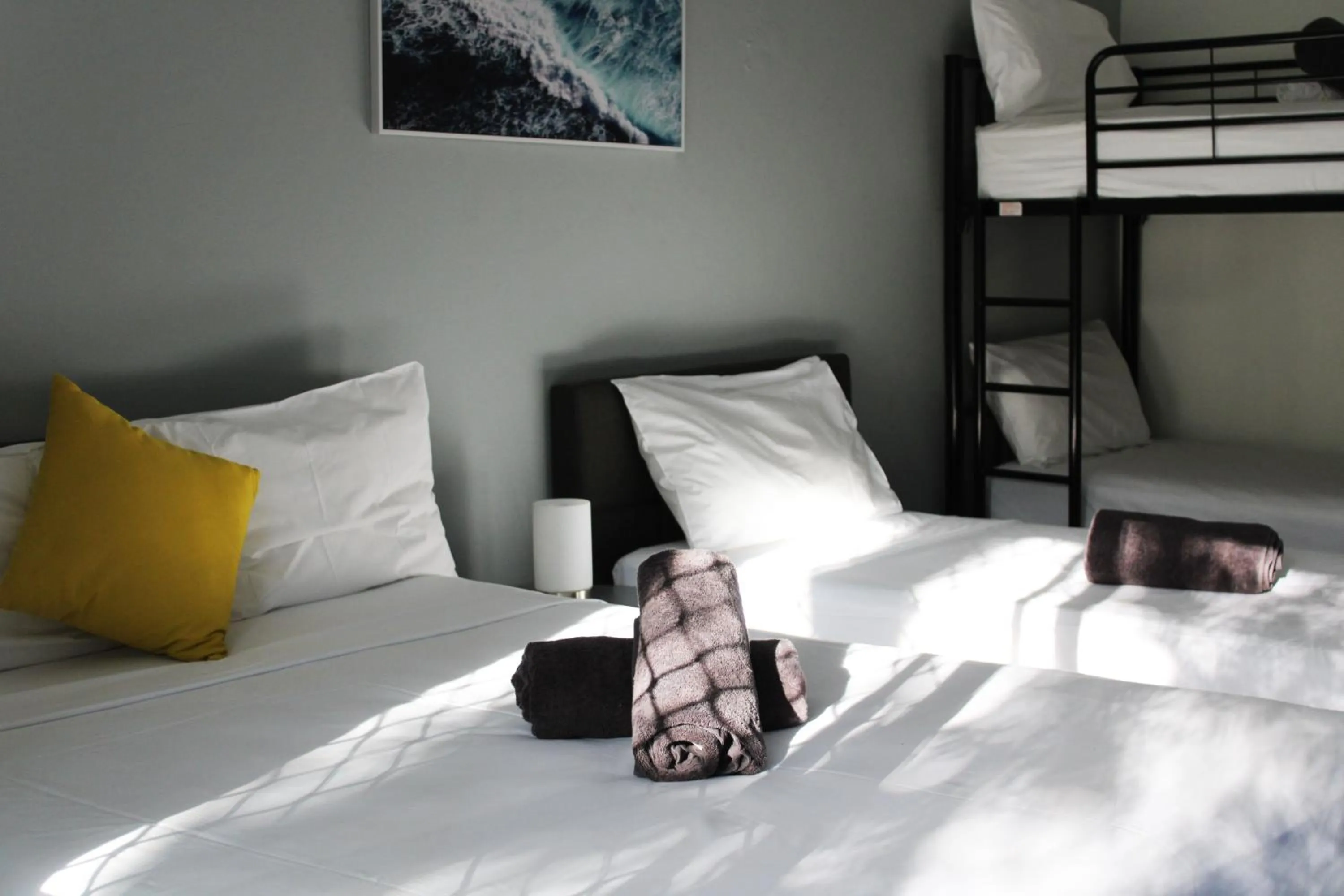 Deluxe Family Room in Coral Beach Lodge