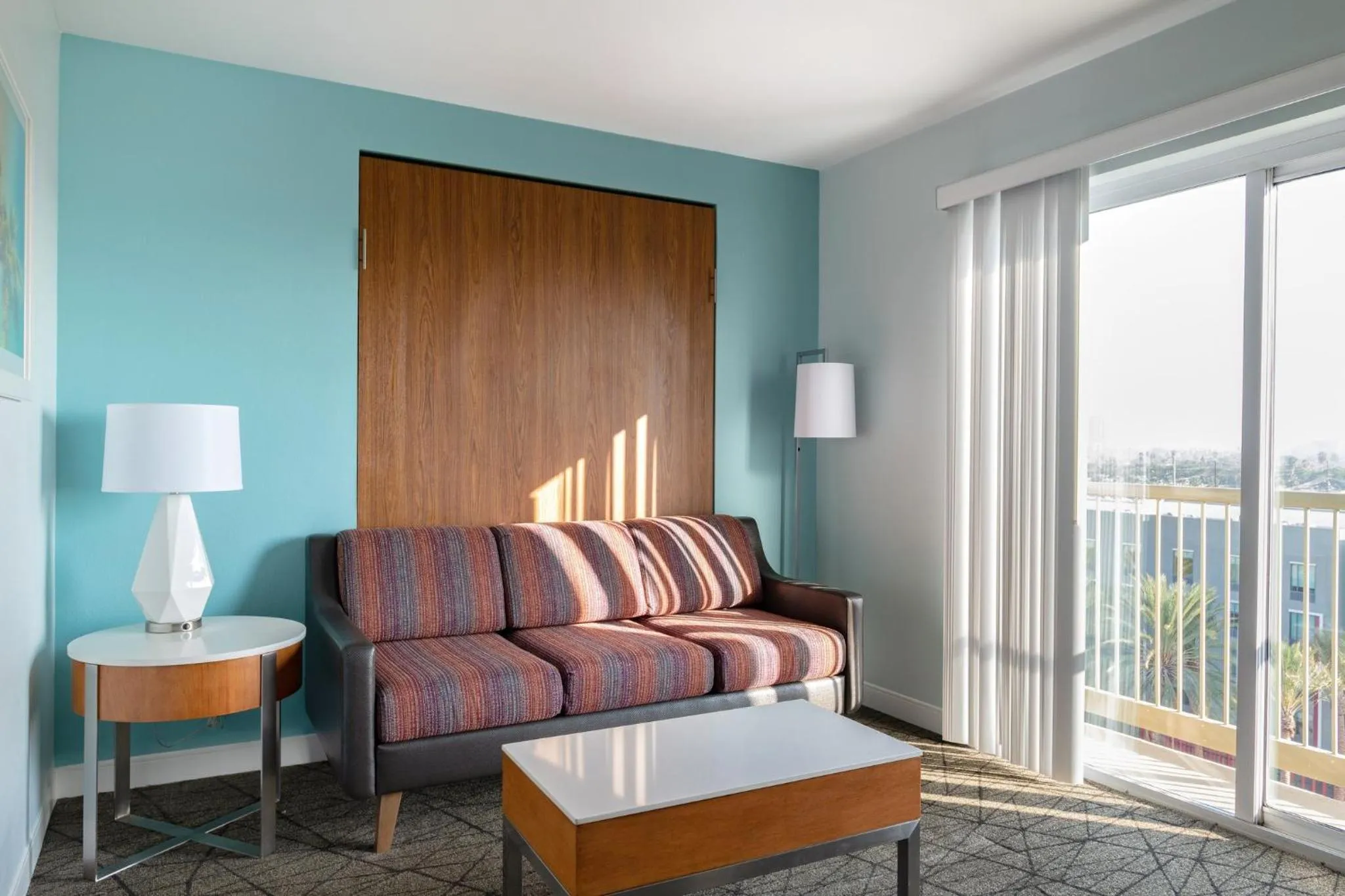 Living room in WorldMark Anaheim