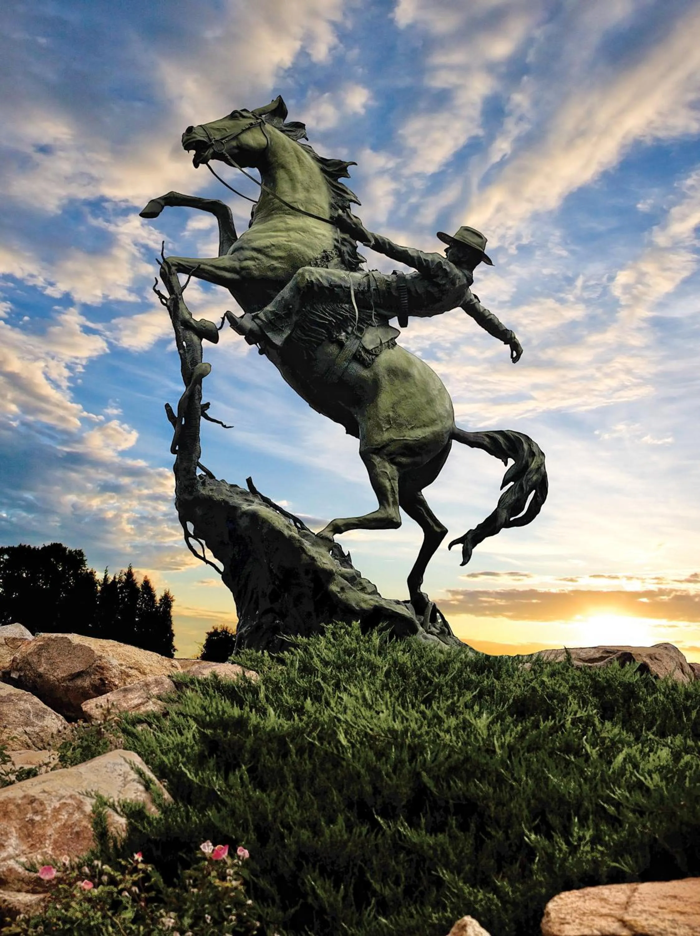 Decorative detail in WorldMark Bison Ranch