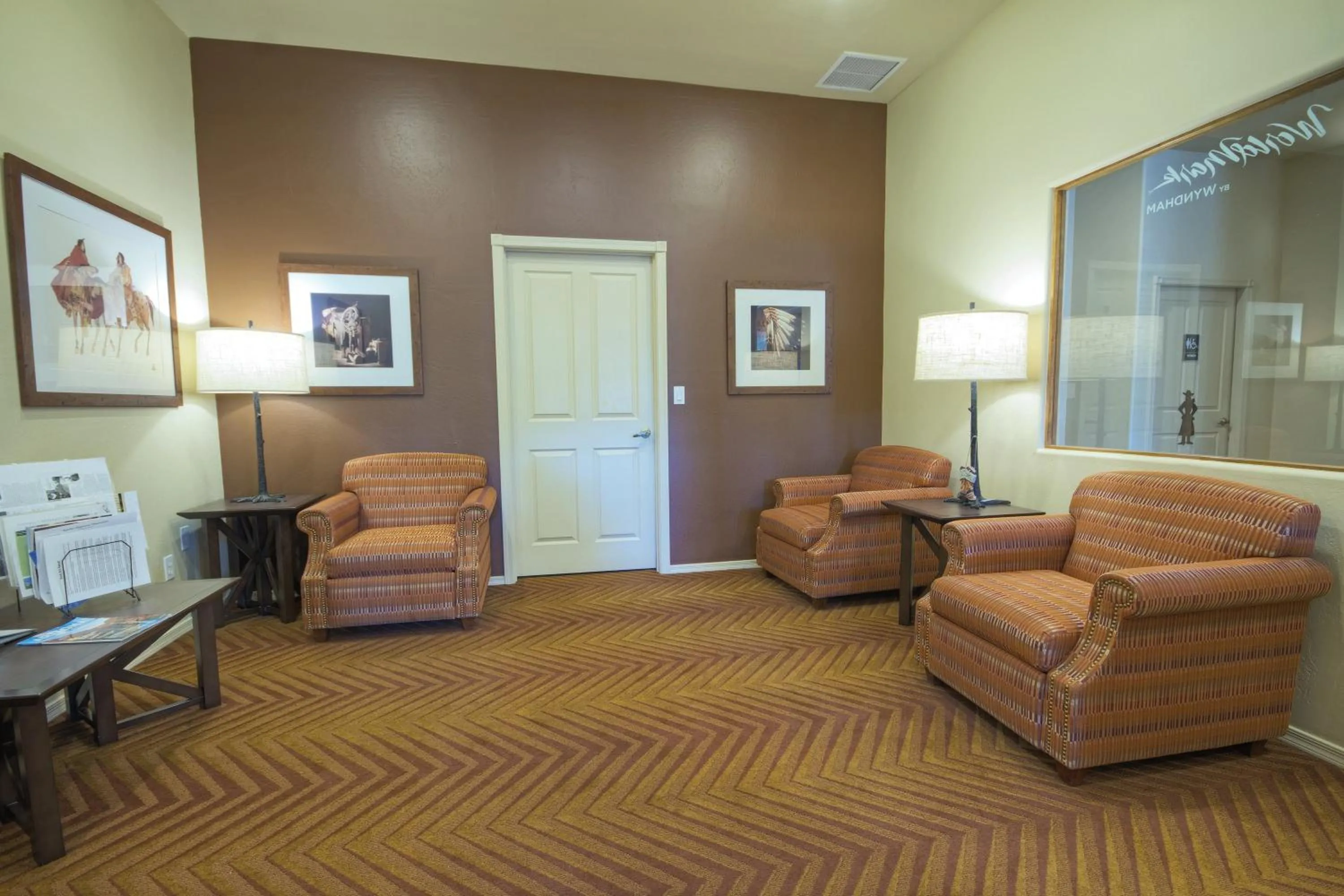 Decorative detail in WorldMark Bison Ranch