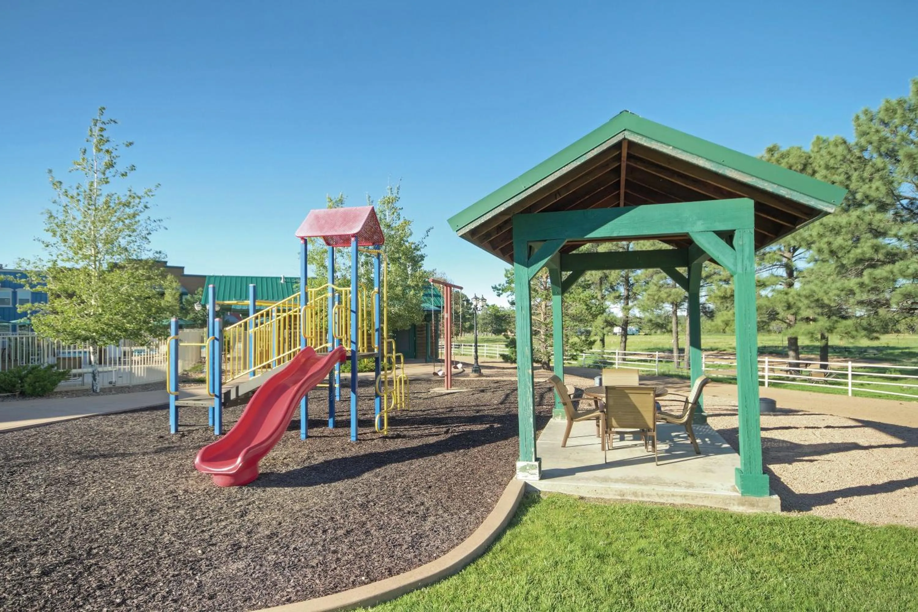 Children play ground in WorldMark Bison Ranch