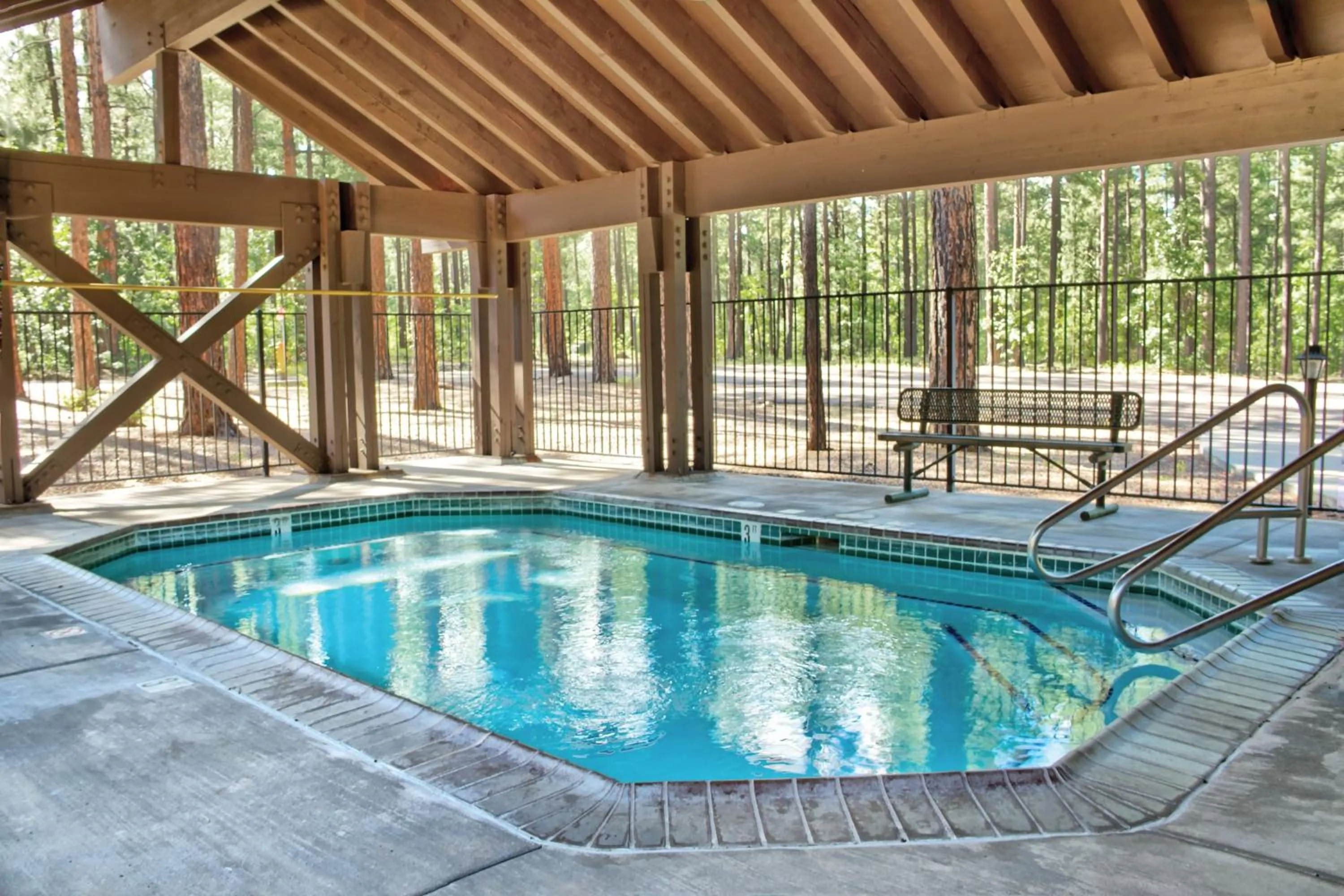 Swimming pool in WorldMark Pinetop