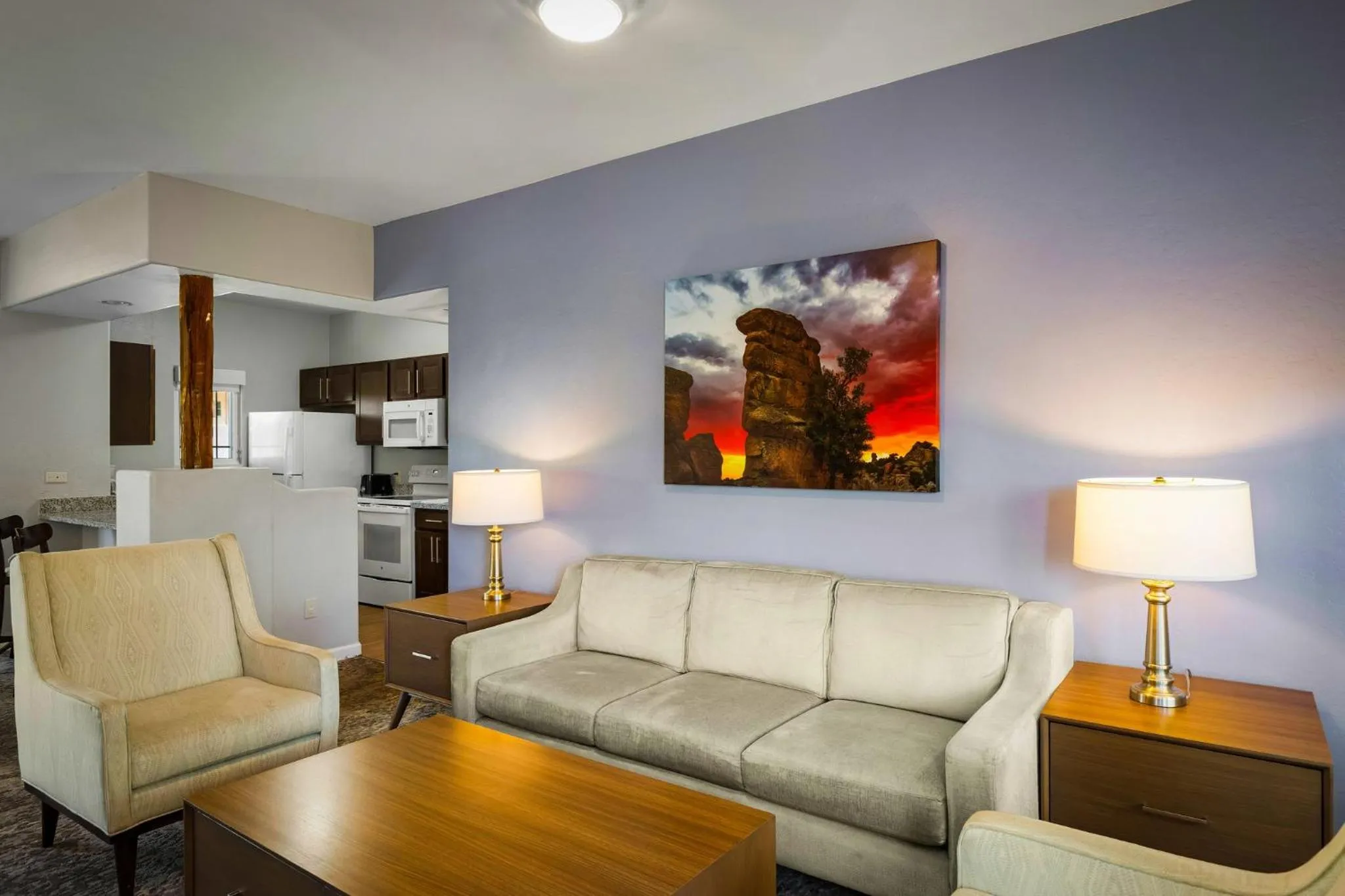 Living room in WorldMark Rancho Vistoso