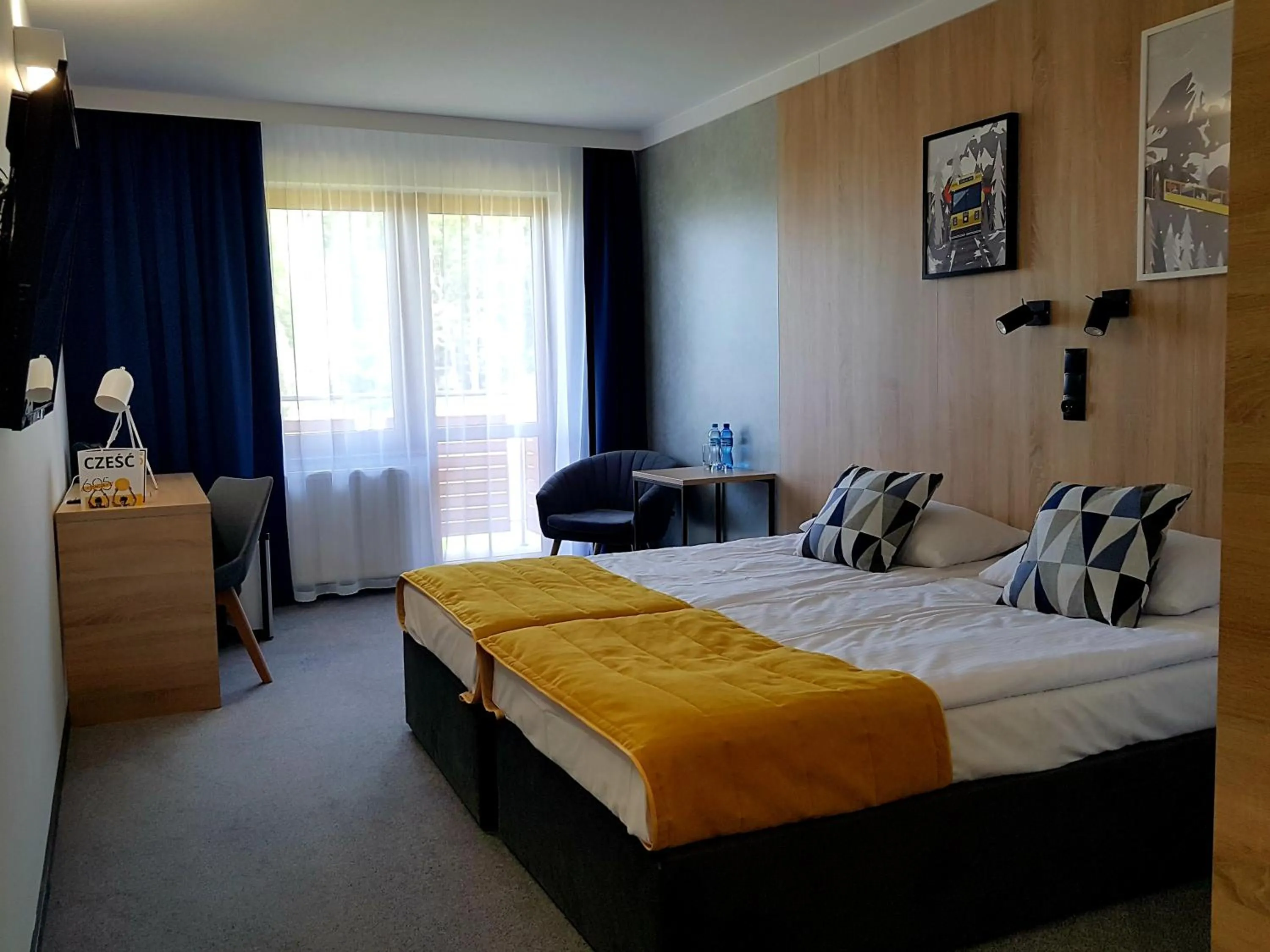 Photo of the whole room, Bed in Stacja 605