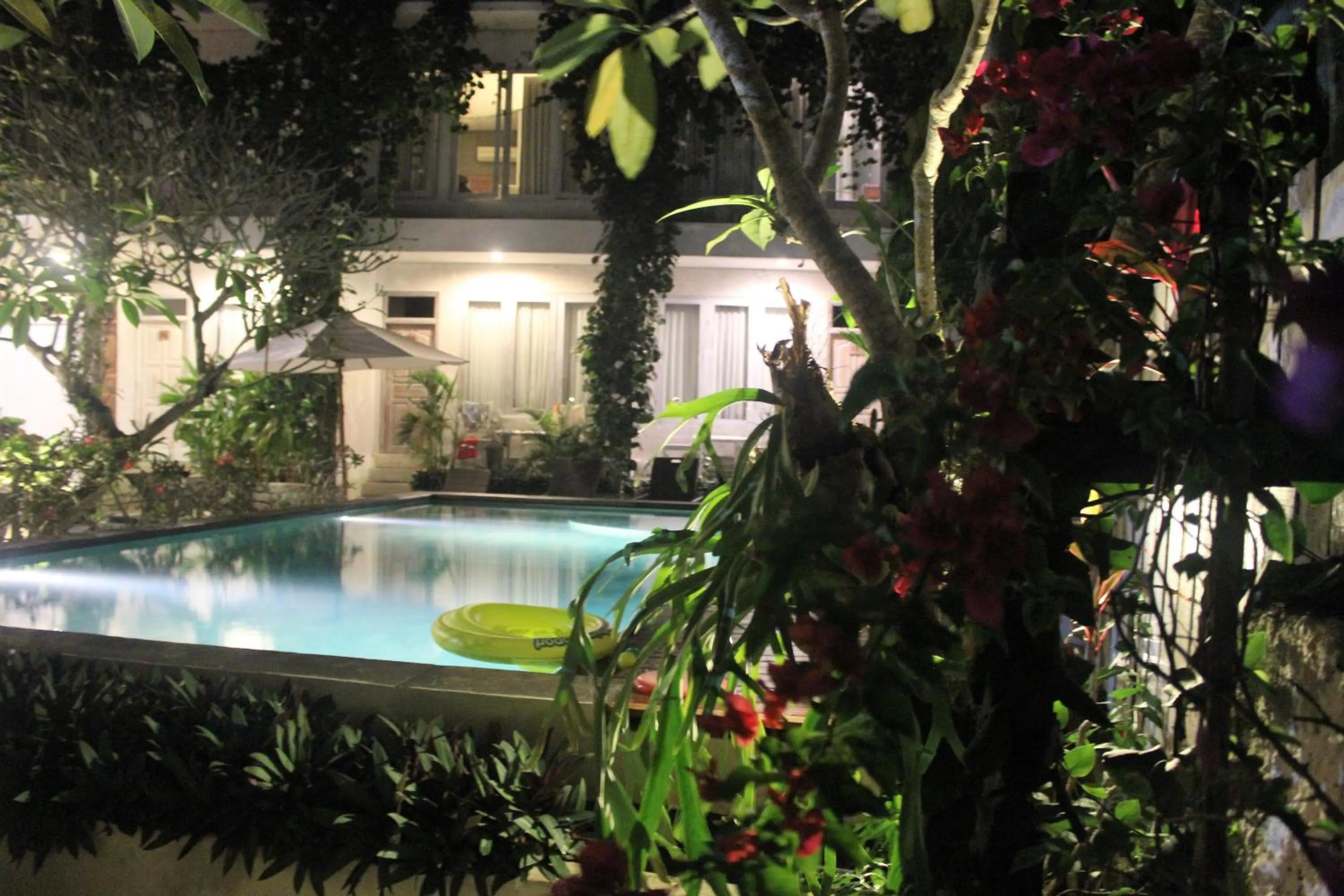 Garden in Bingin Inn