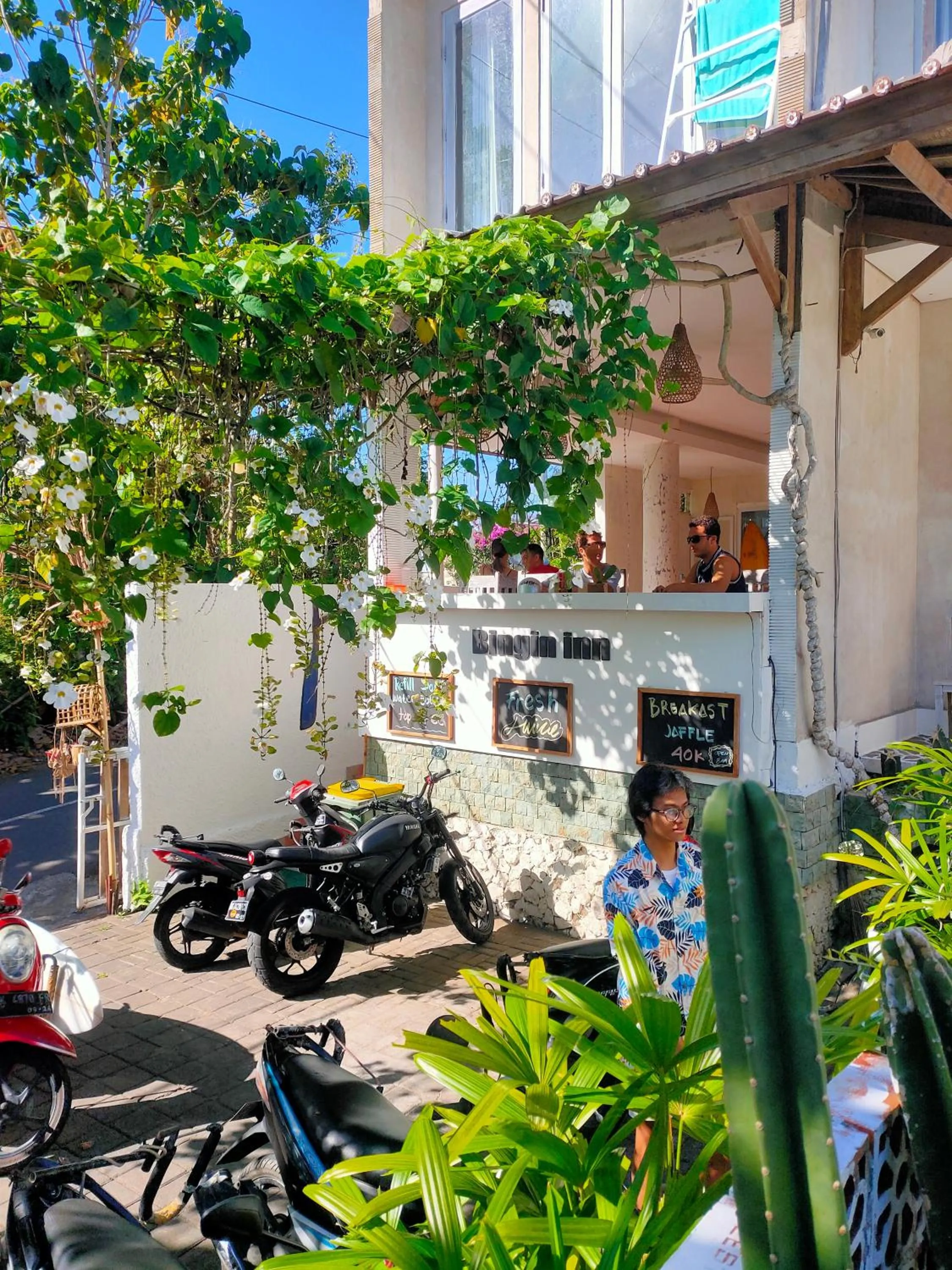 Property building in Bingin Inn