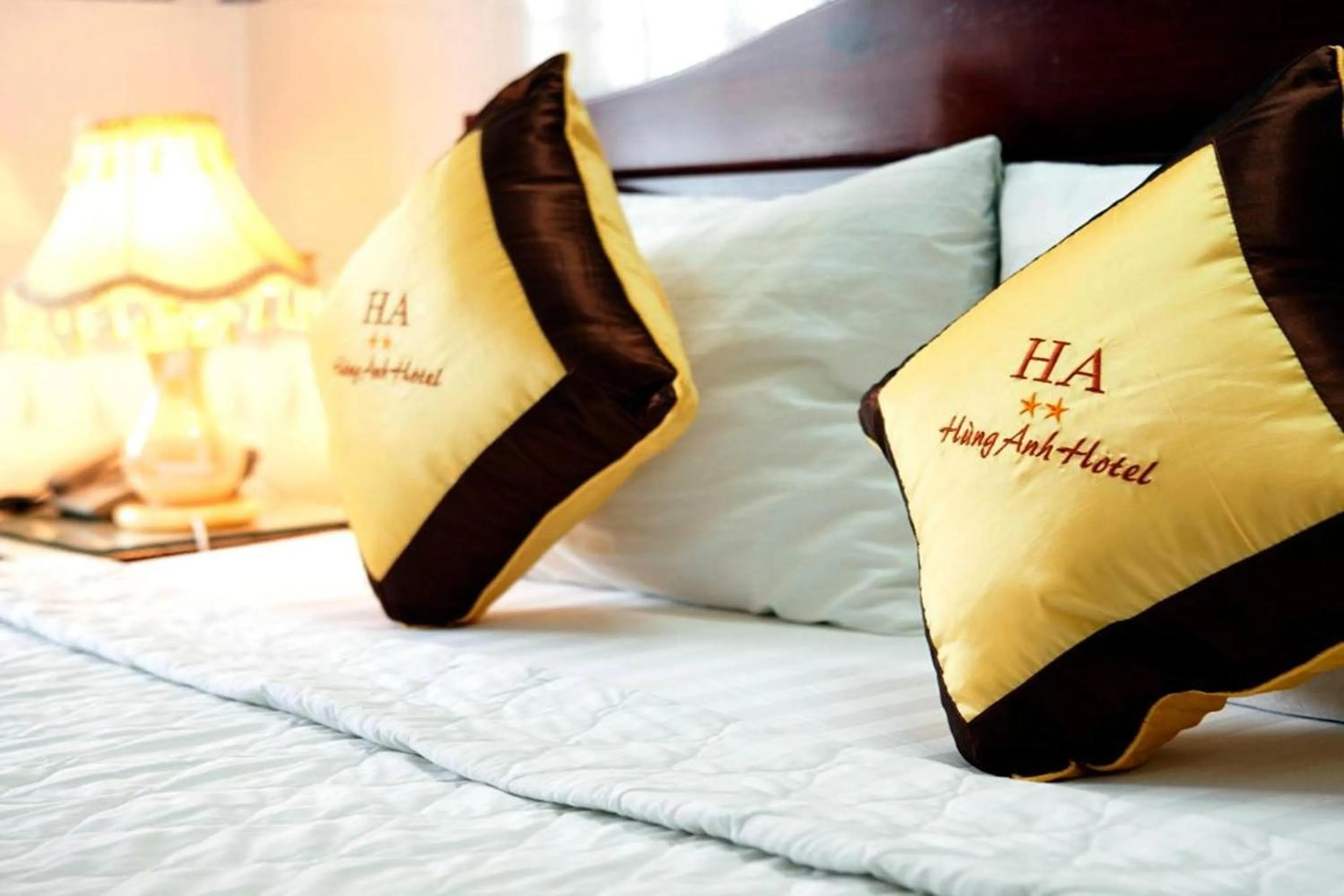 Bed in Hung Anh Hotel