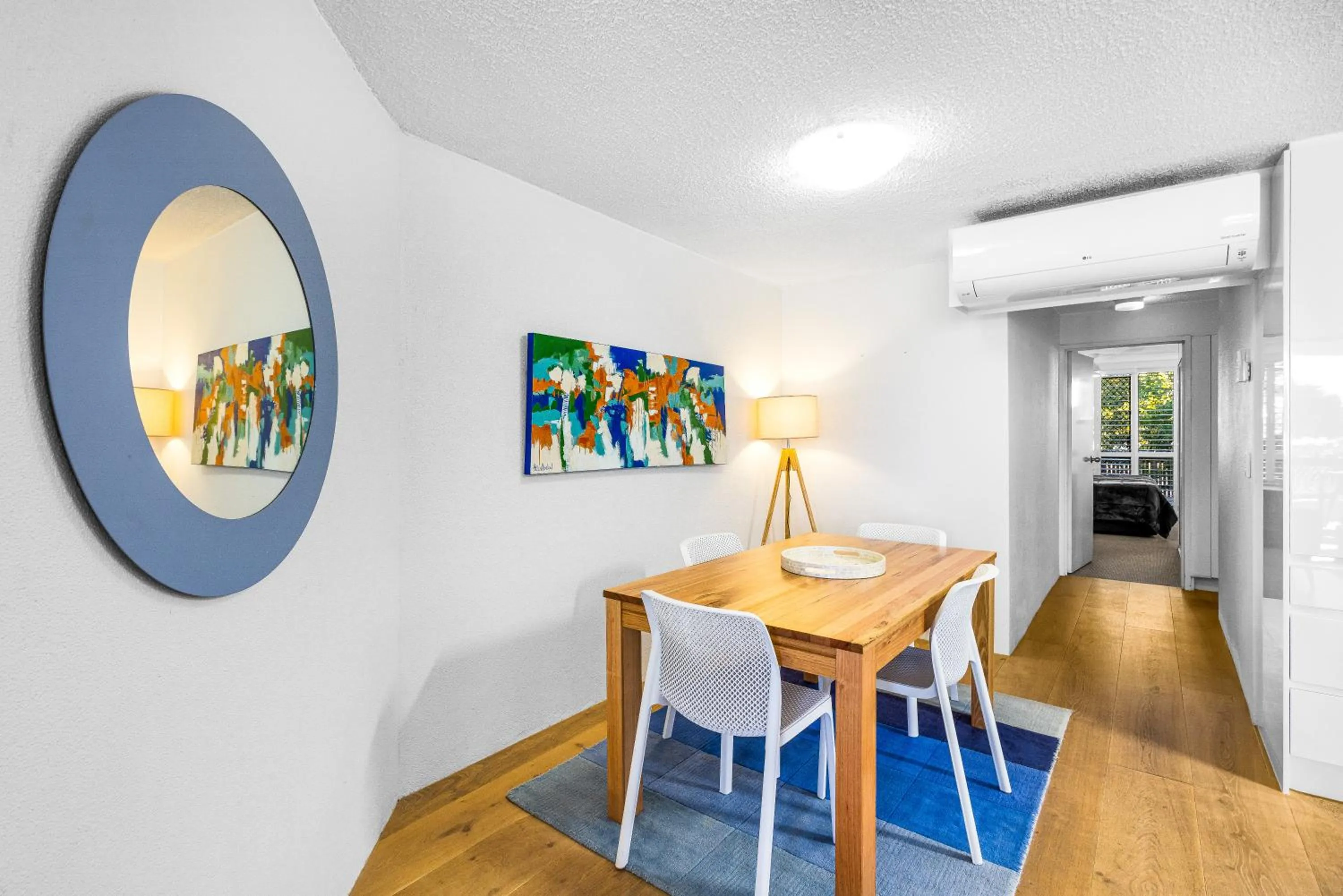 Dining area in Alexandria Apartments