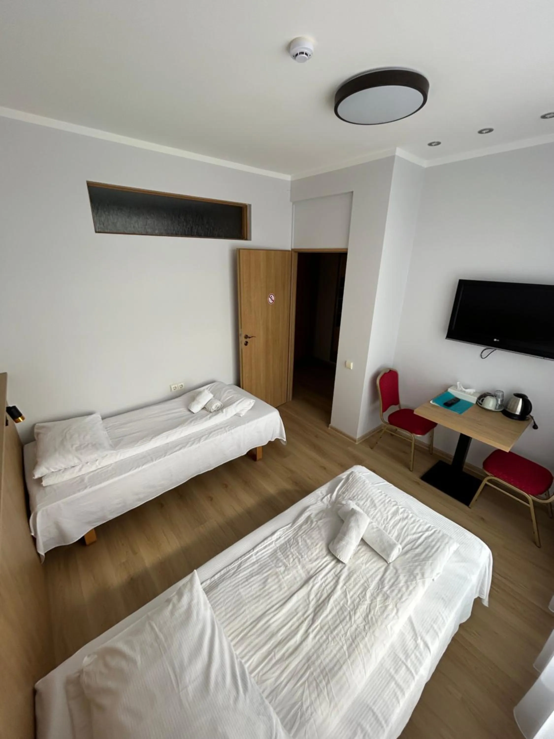 Bed in Viešbutis Banga