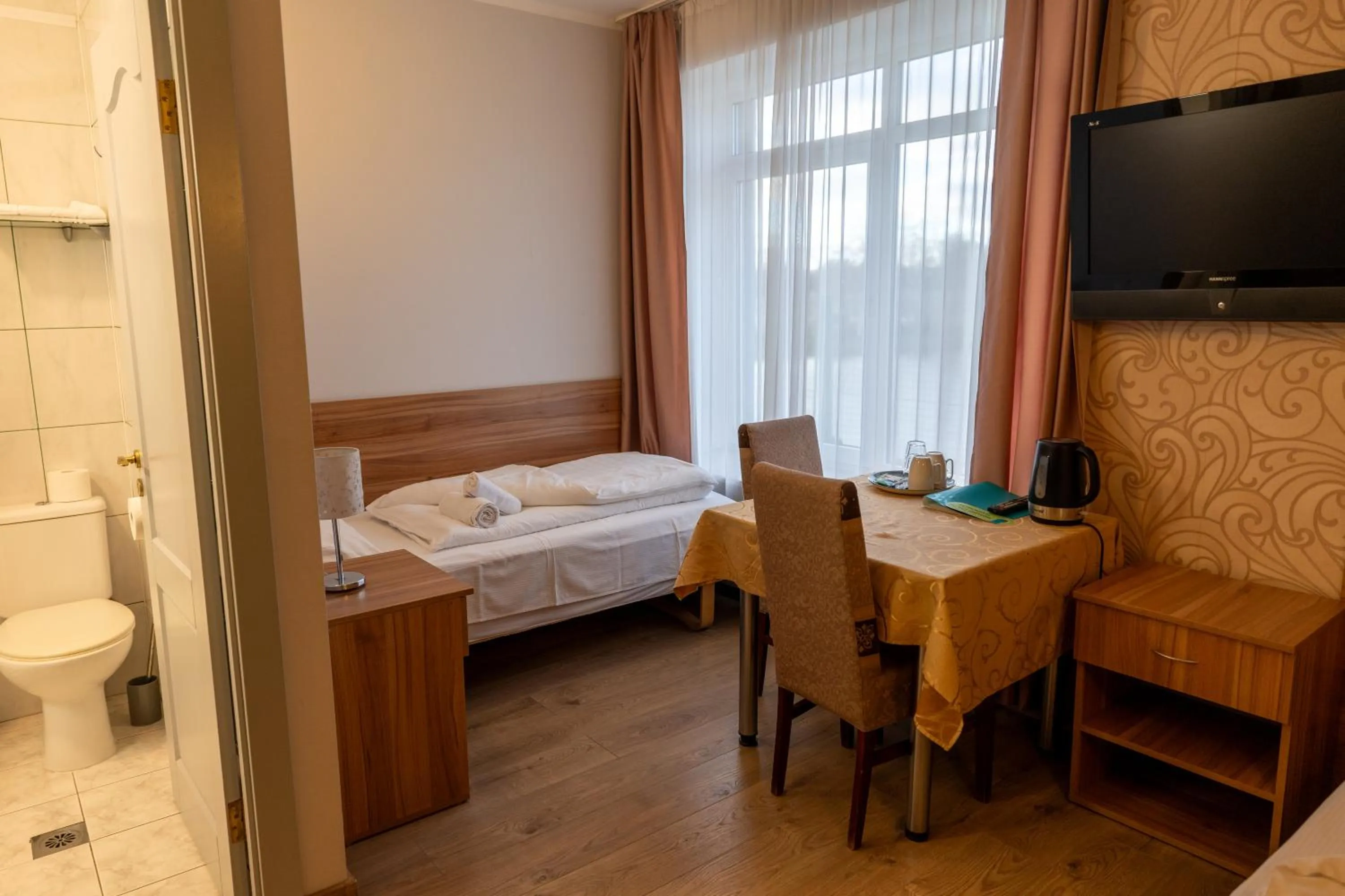 Bed in Viešbutis Banga