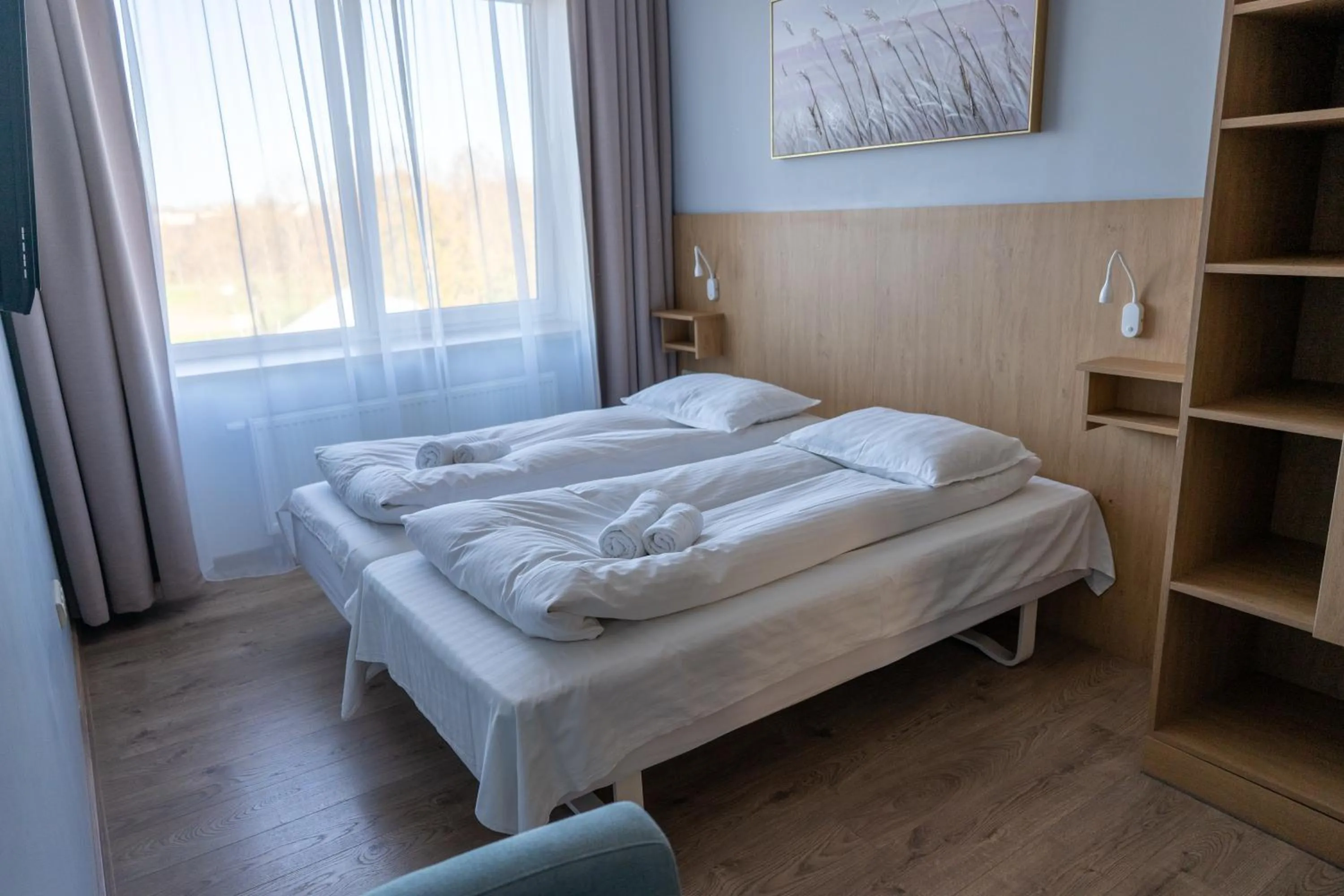 Bed in Viešbutis Banga