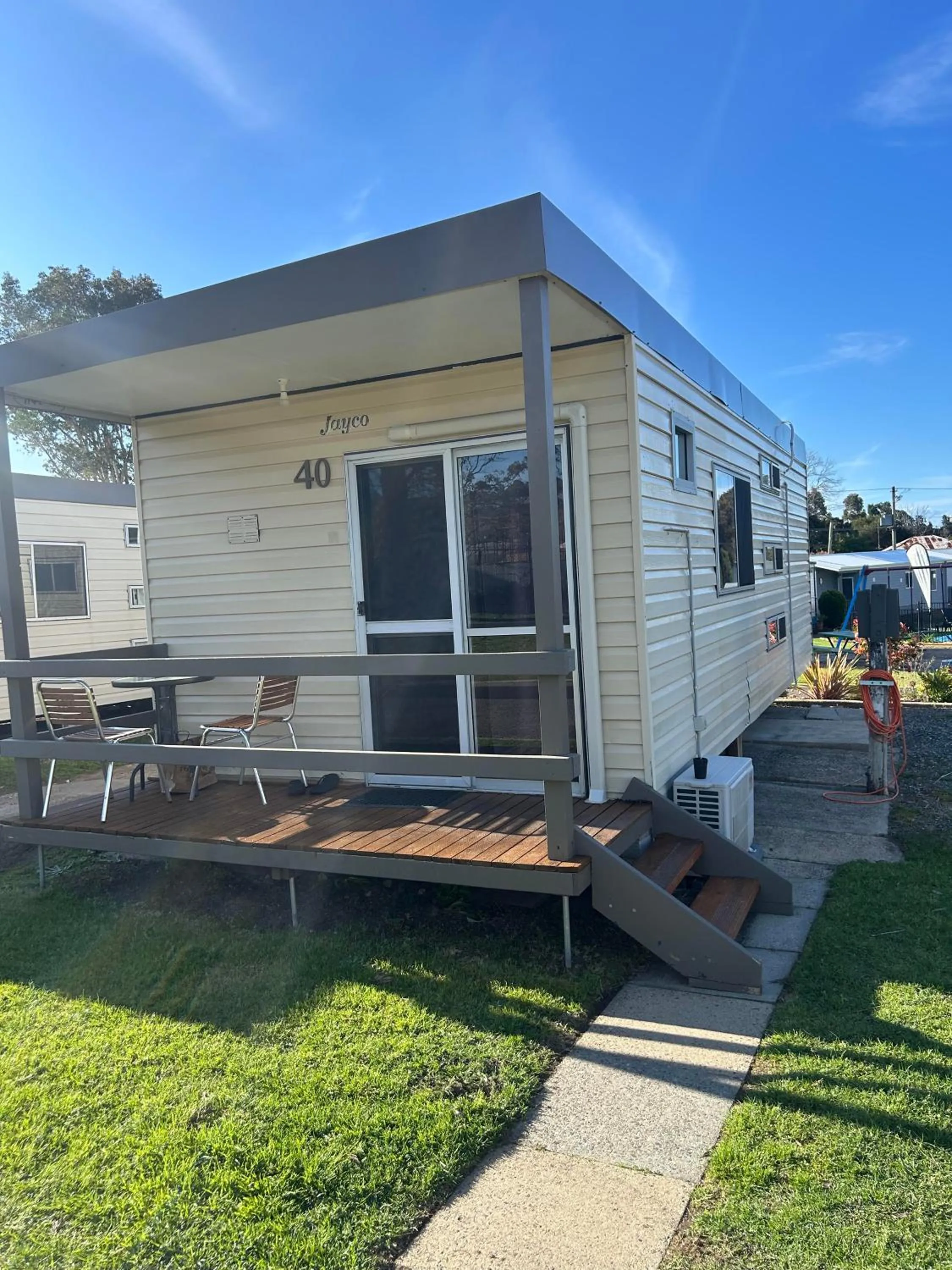Shower in Batemans Bay Holiday Park & Hostel