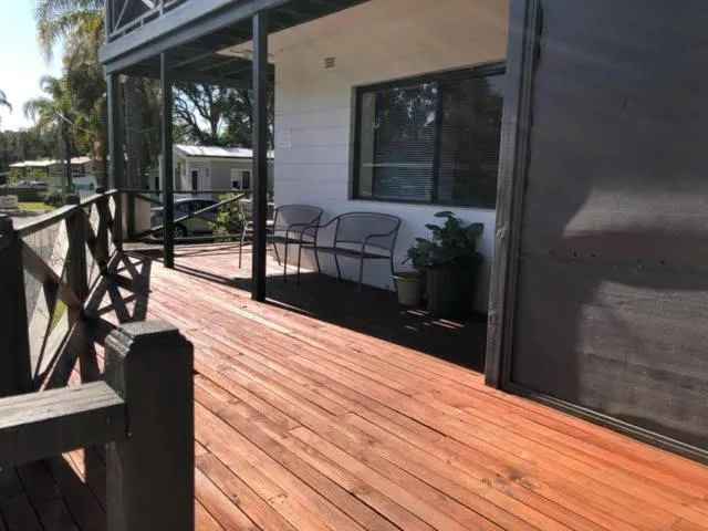 Balcony/Terrace in Batemans Bay Holiday Park & Hostel