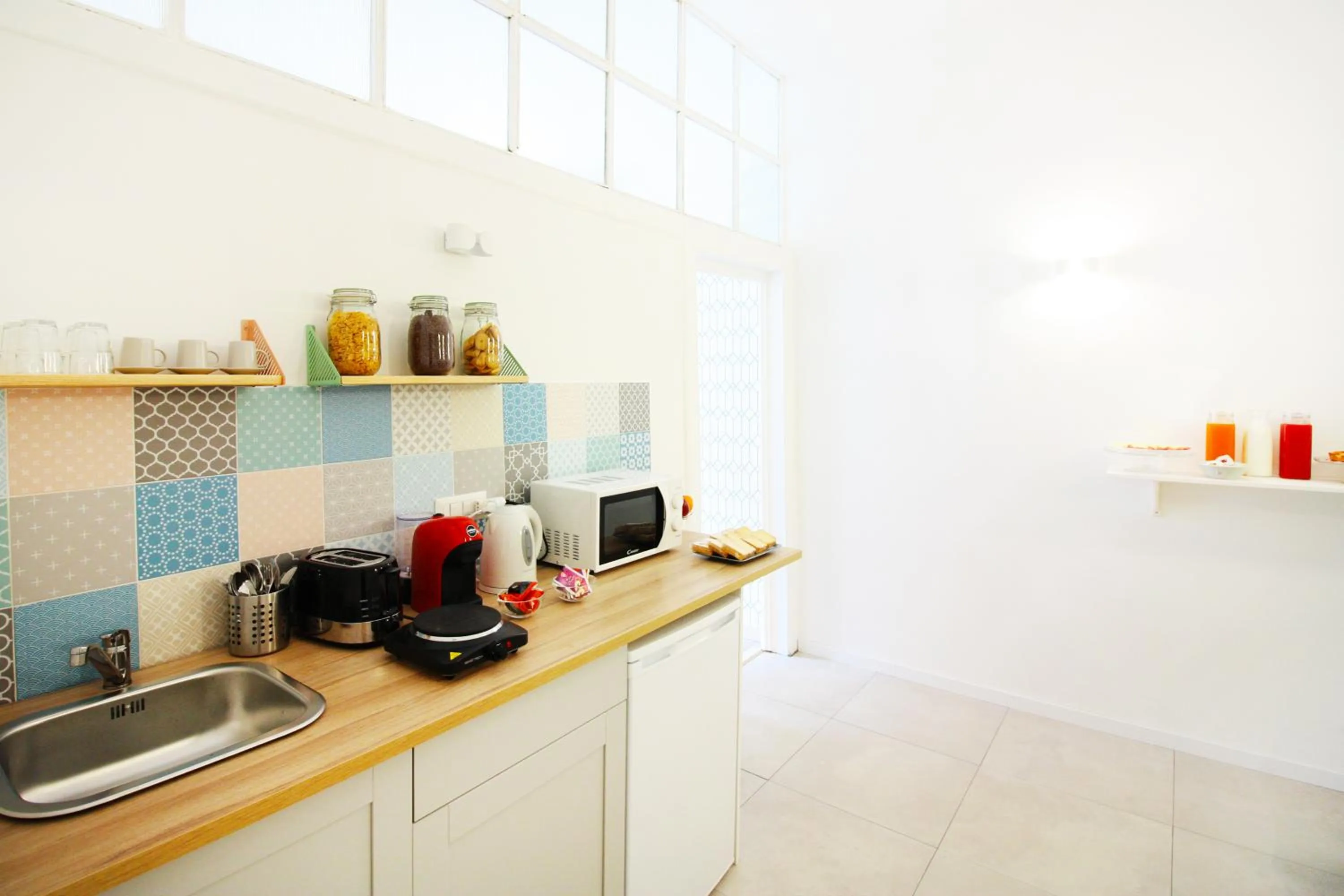 Communal kitchen in Le Quinte del Bellini