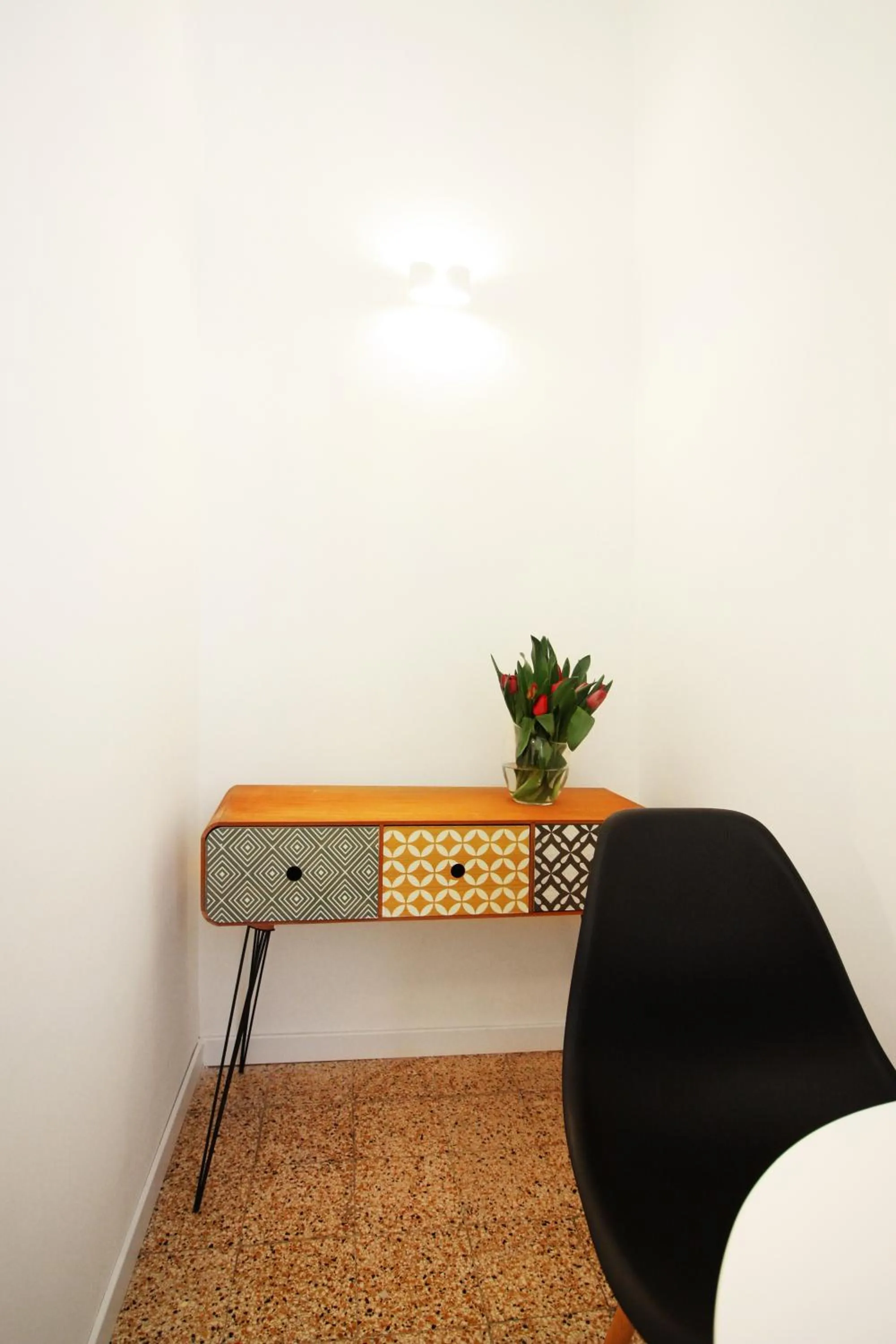 Decorative detail in Le Quinte del Bellini