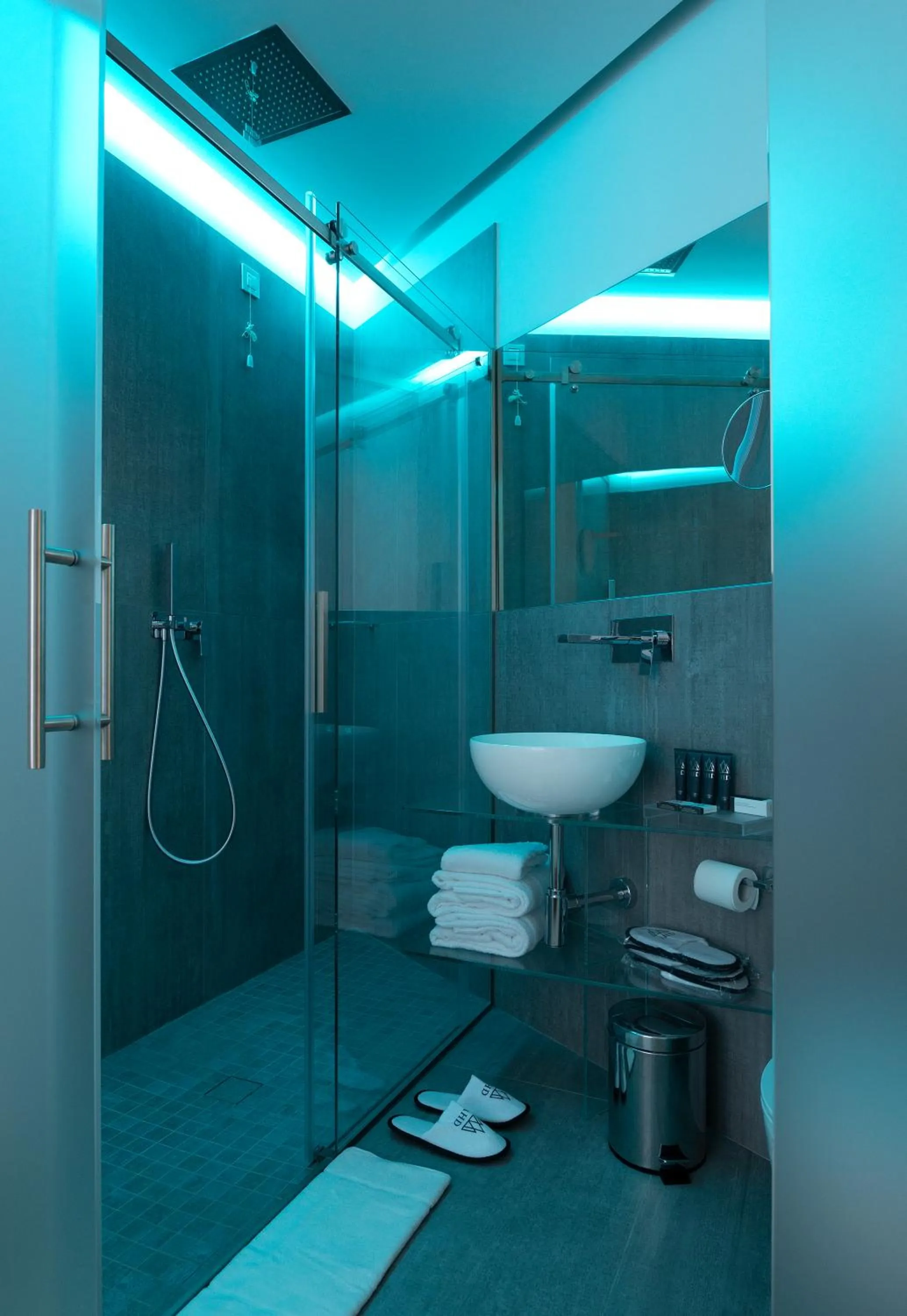 Shower in AHD Rooms