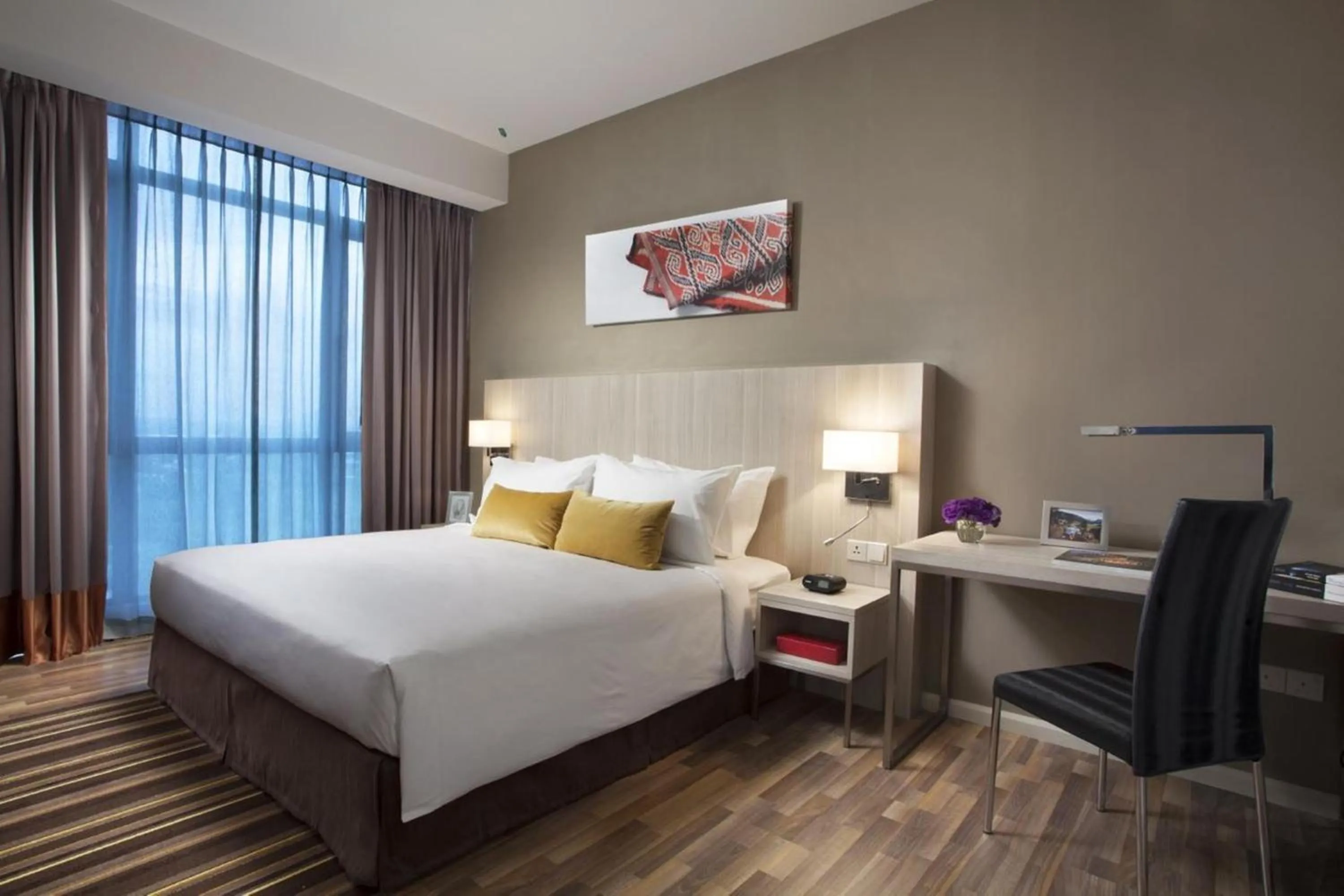 Bedroom, Bed in Citadines Uplands Kuching