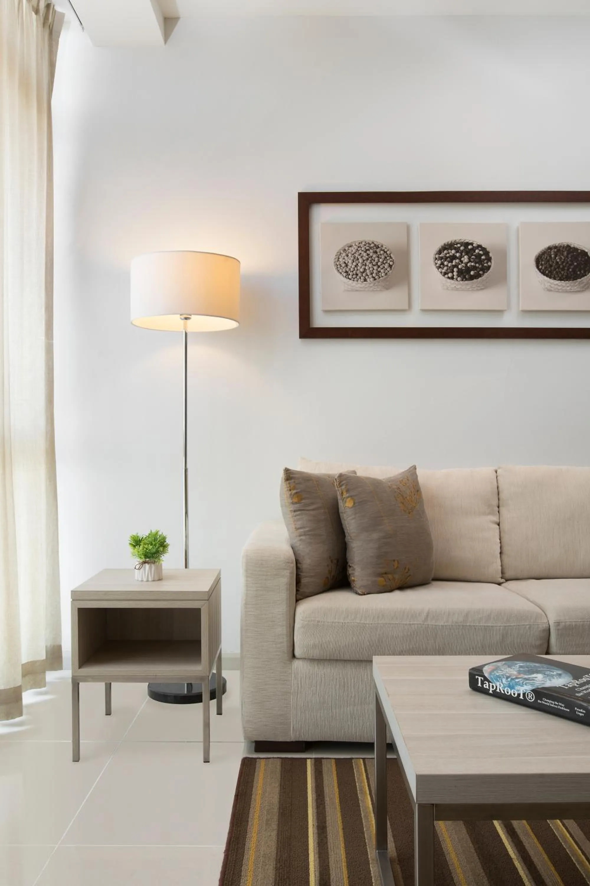 Living room in Citadines Uplands Kuching