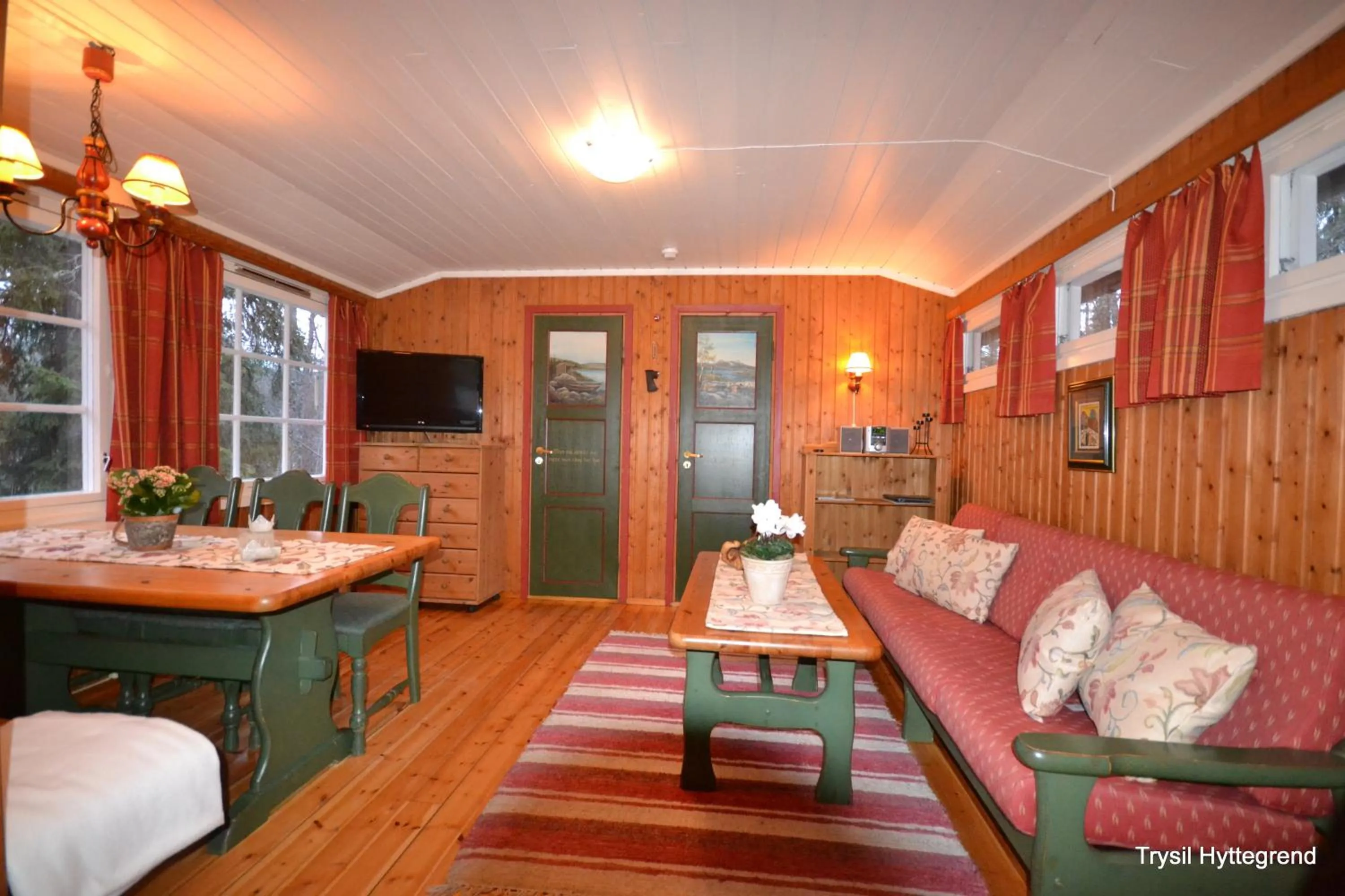 Living room in Trysil Hyttegrend