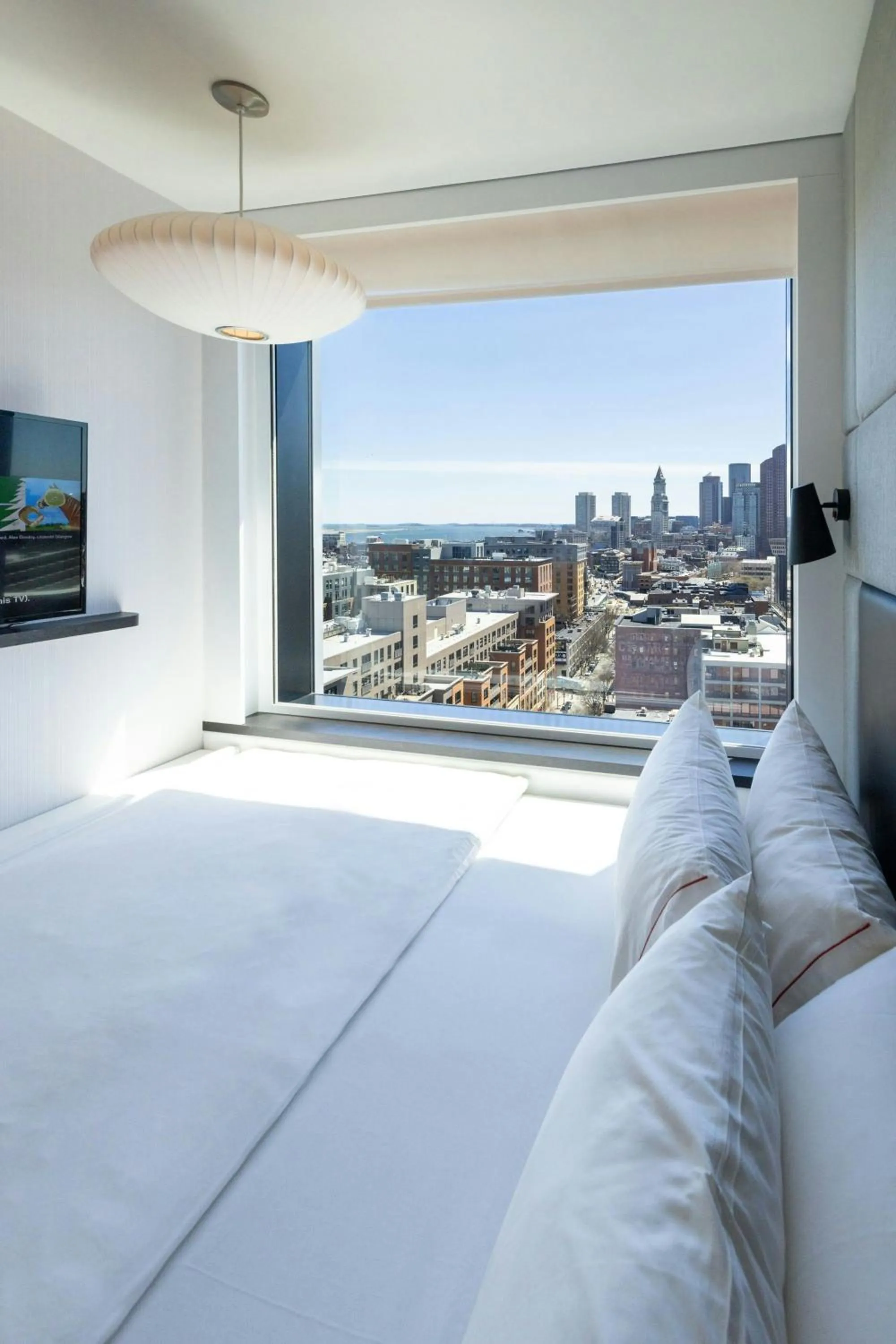 Bedroom, Bed in citizenM Boston North Station