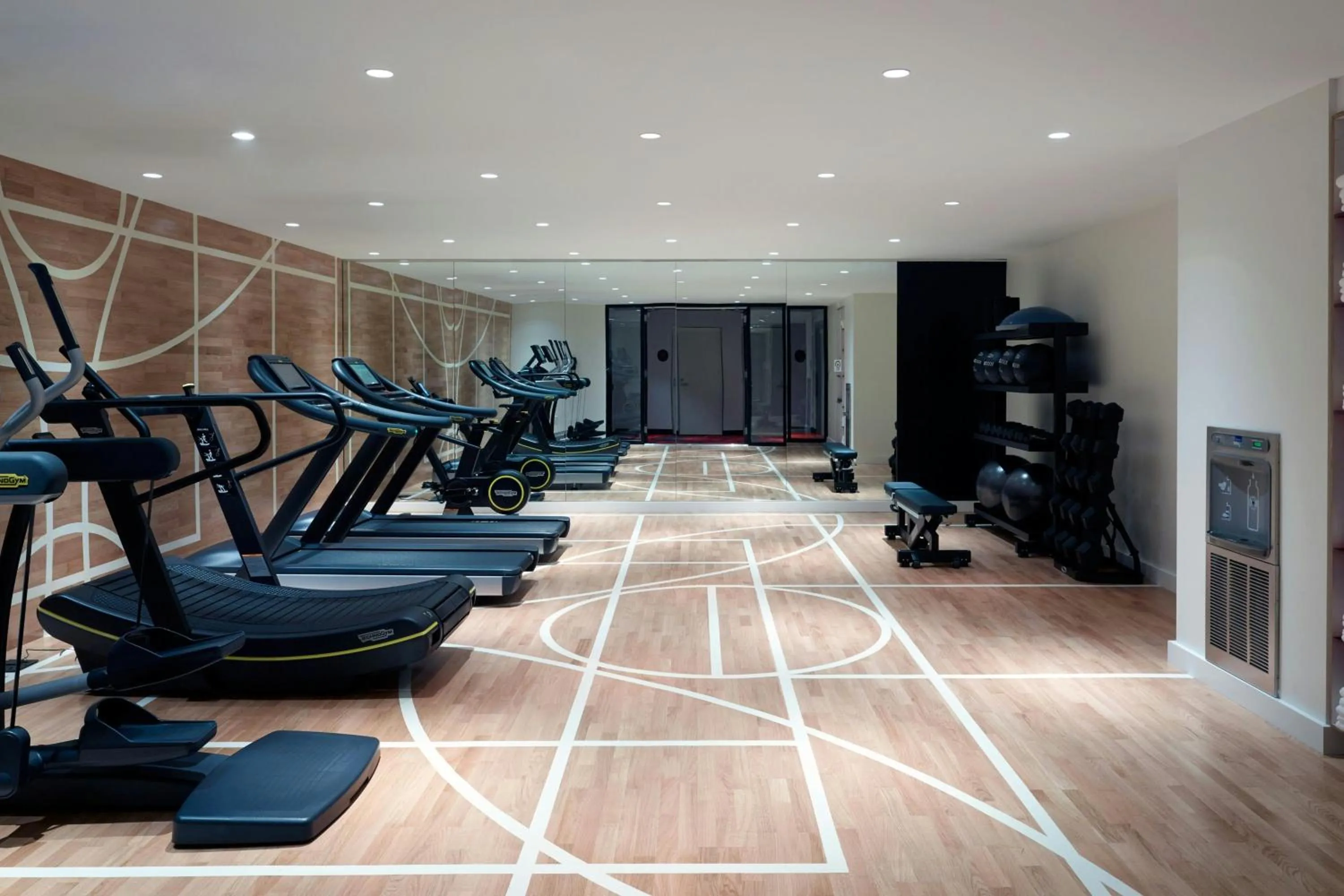 Fitness centre/facilities in citizenM Boston North Station