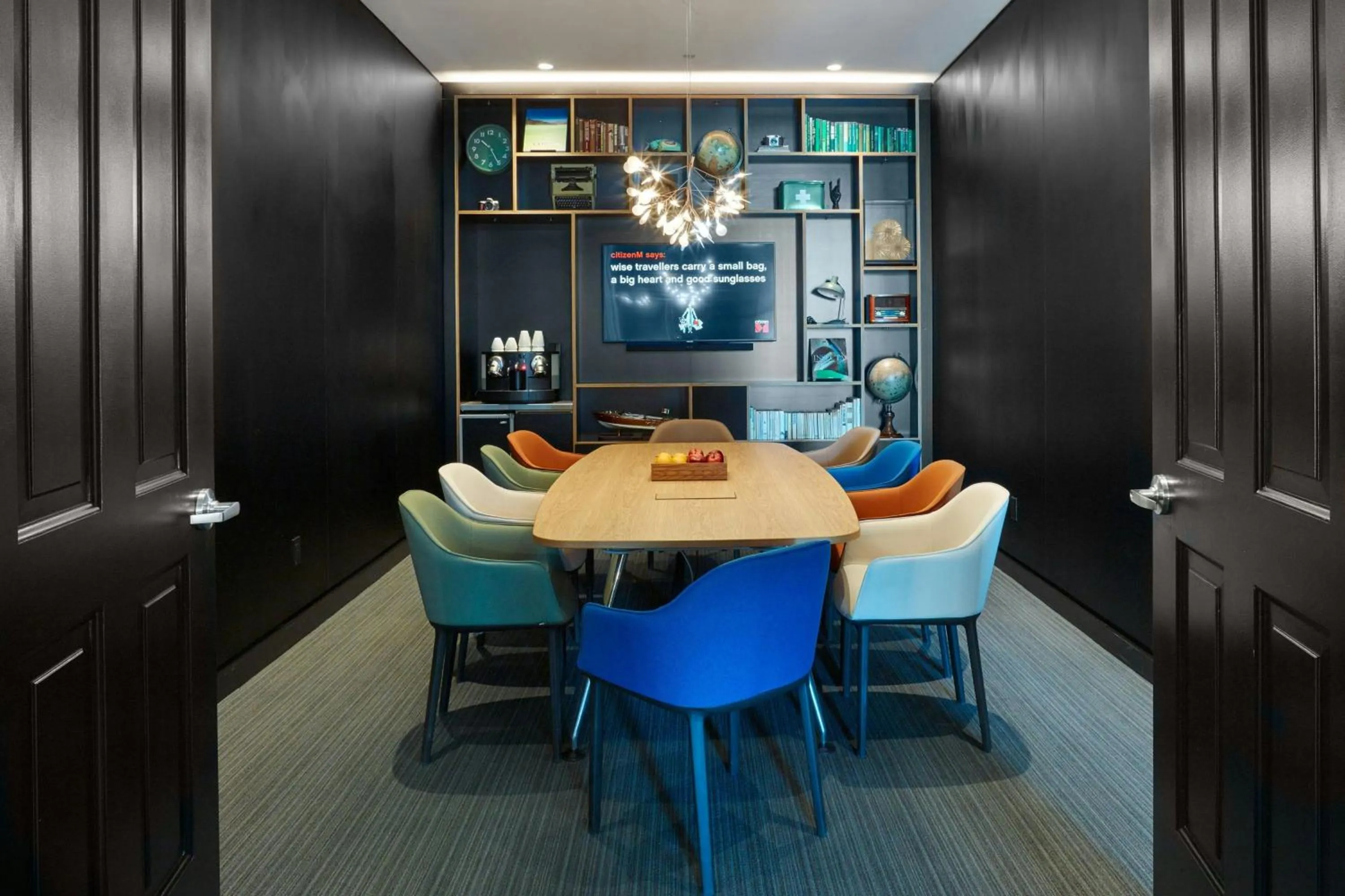 Meeting/conference room in citizenM Boston North Station