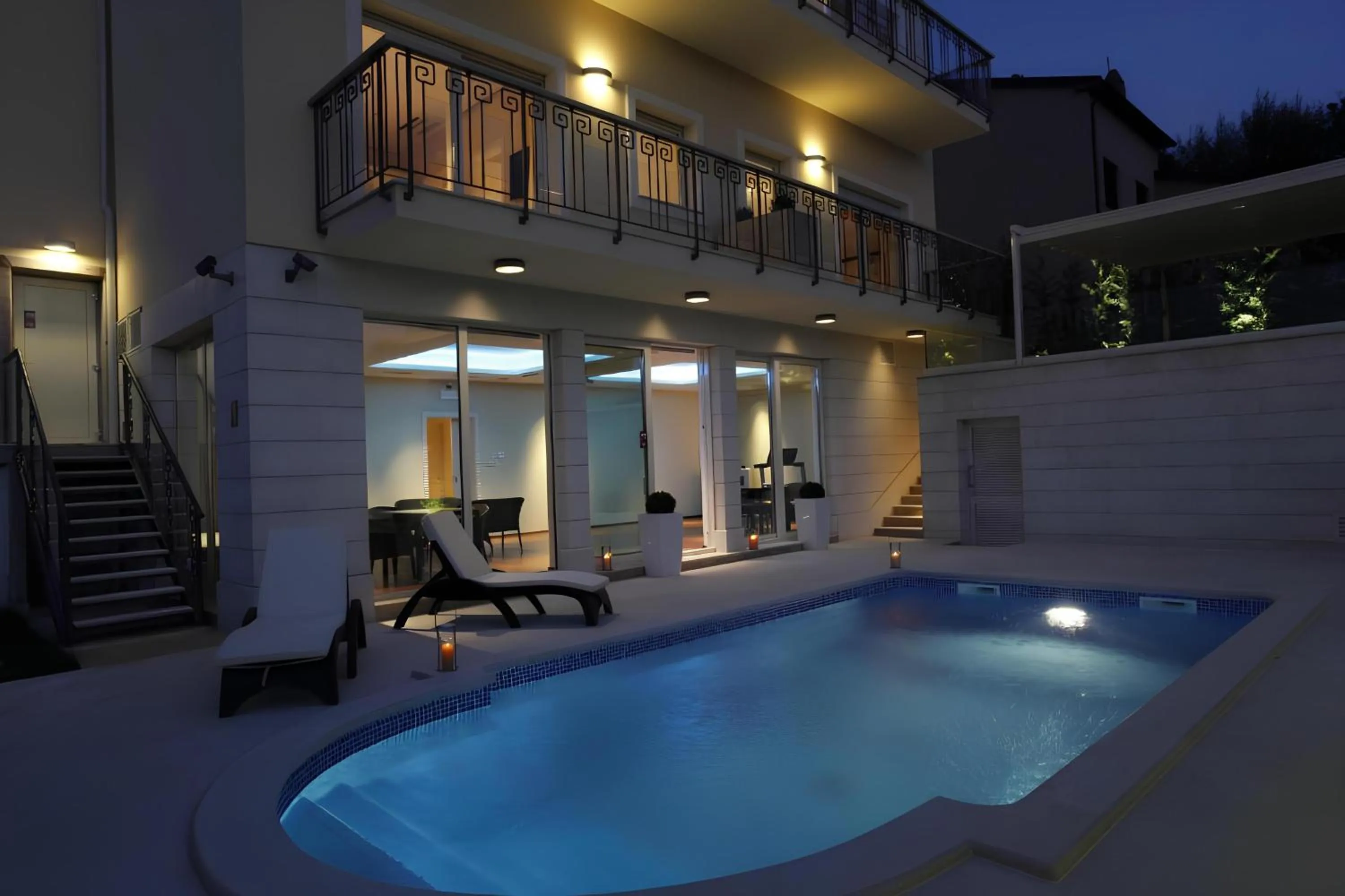 Swimming pool in Boutique Hotel Oasi