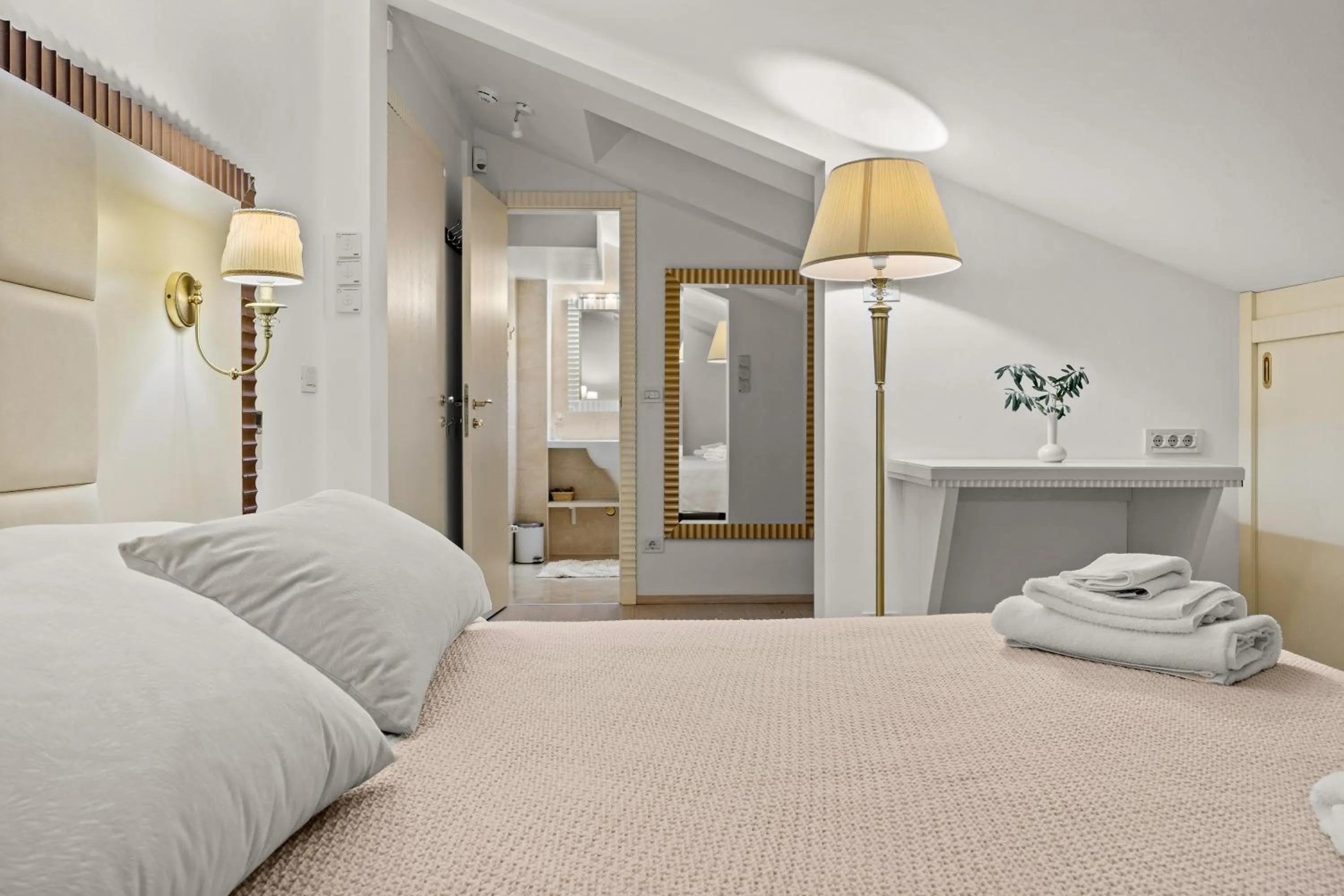 Bed in Boutique Hotel Oasi