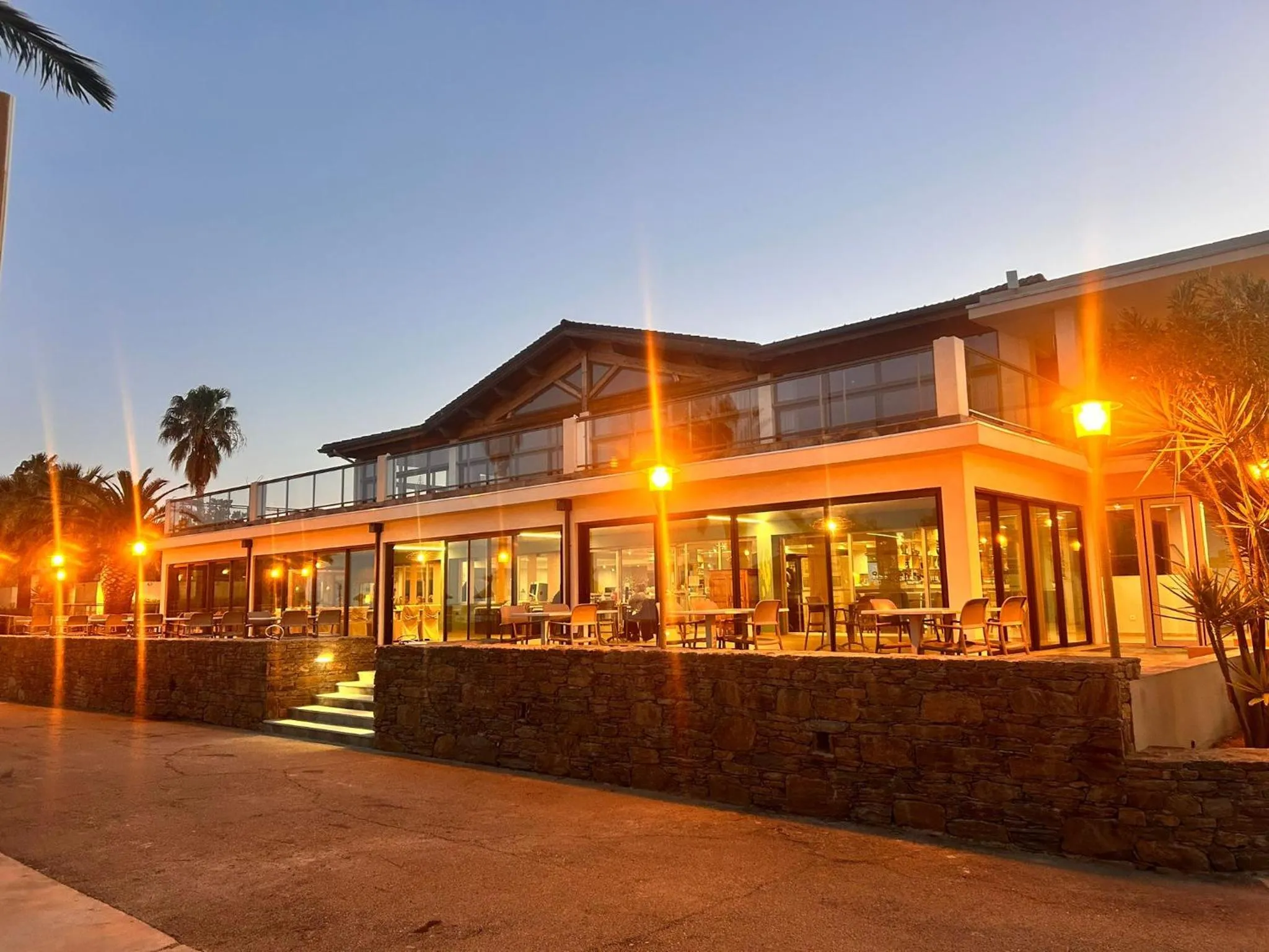 Property building in Hotel & Restaurant San Pellegrino