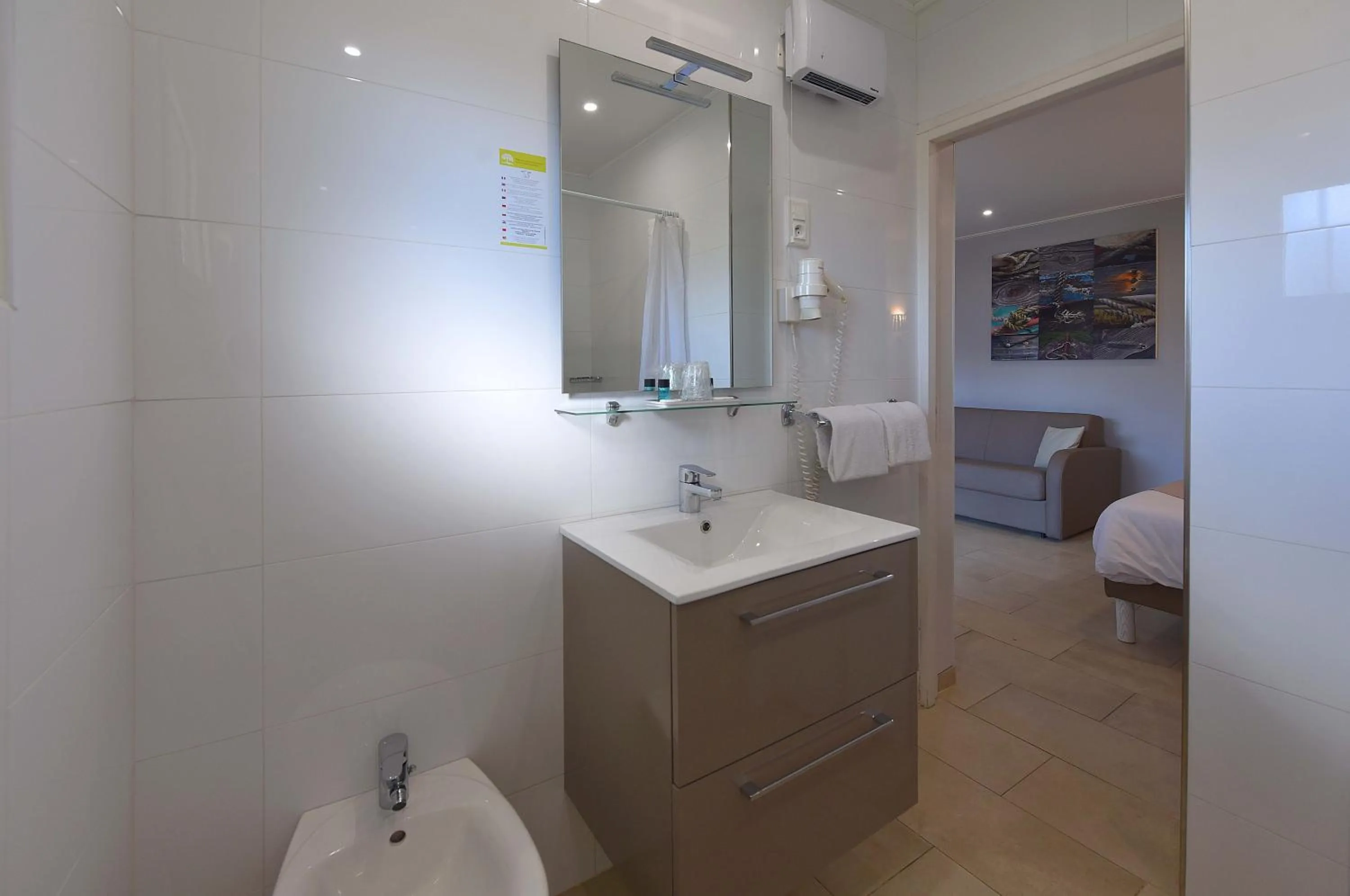 Bathroom in Hotel & Restaurant San Pellegrino