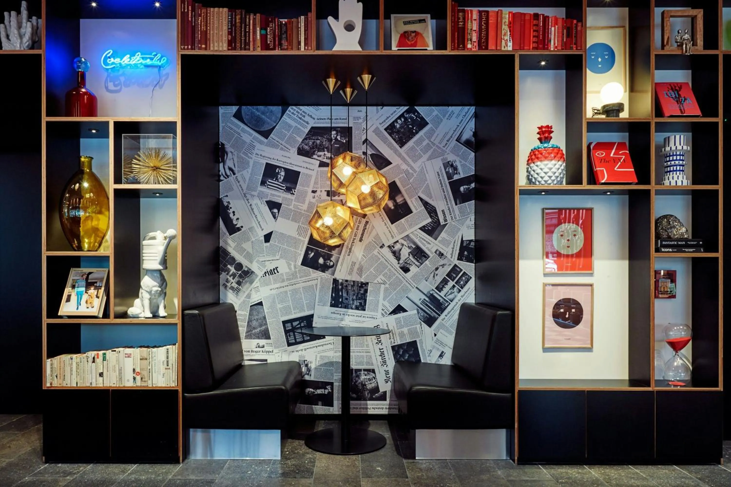 Lobby or reception in citizenM Zürich