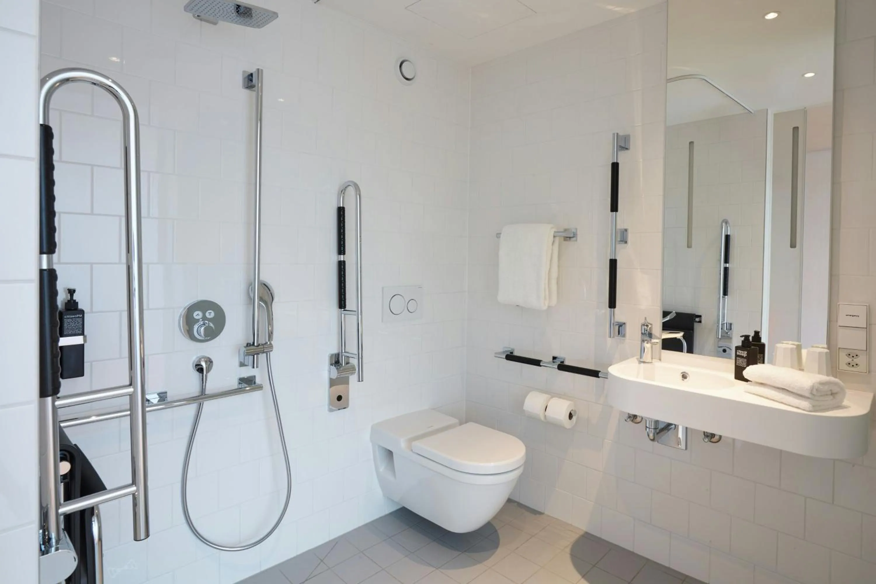 Bedroom in citizenM Zürich