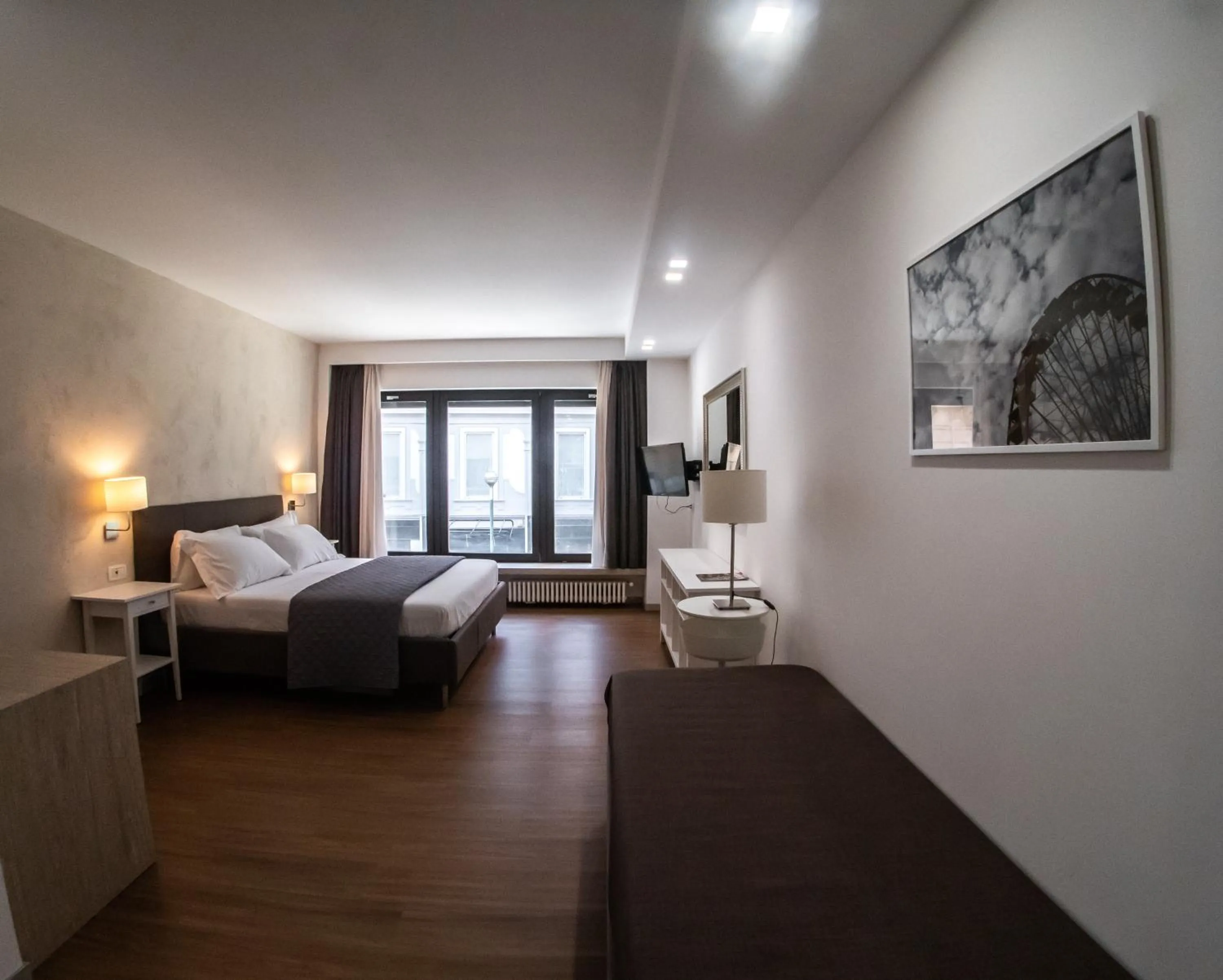 Photo of the whole room, Bed in Prestige Rooms Chiaia Hotel