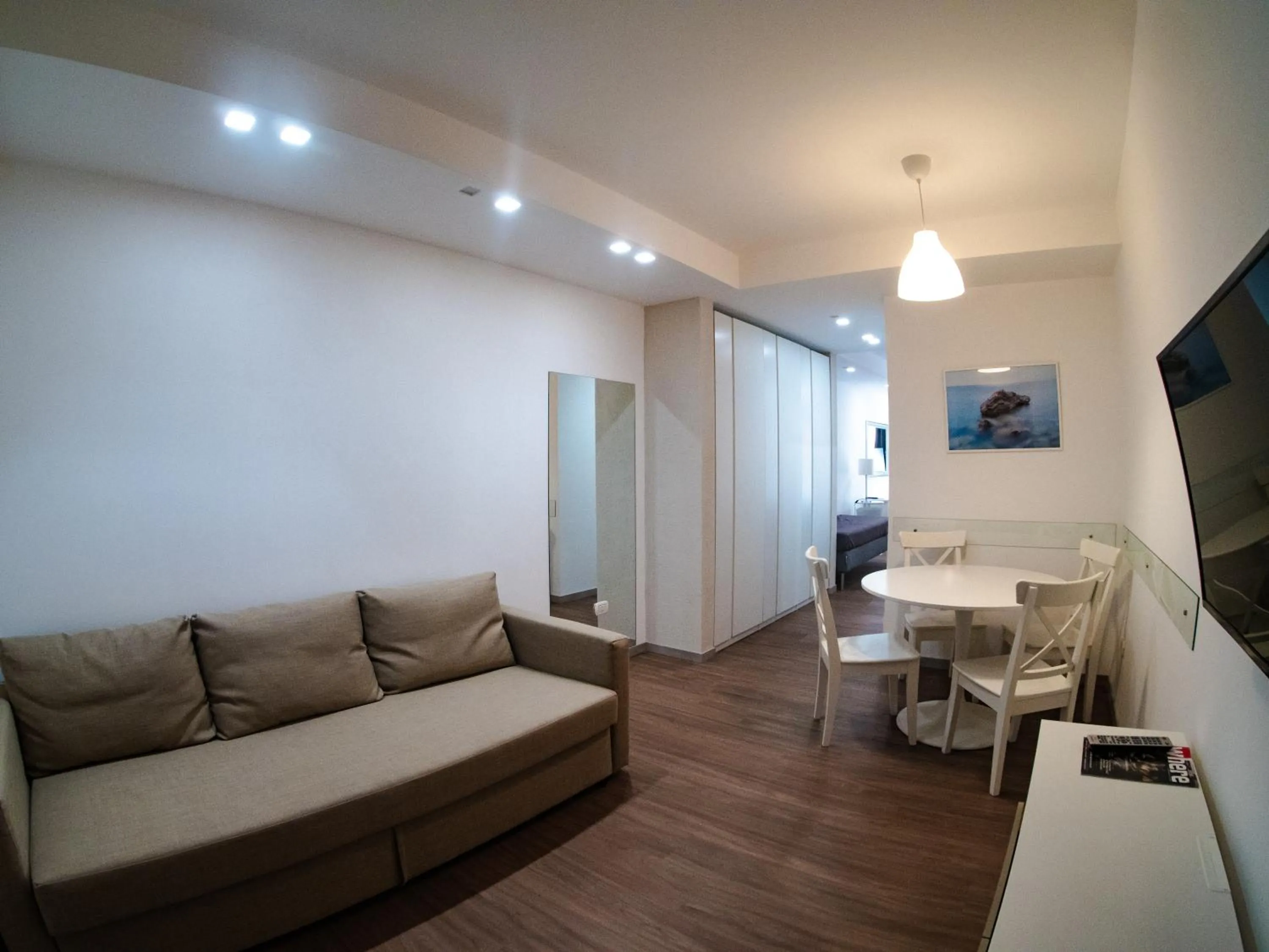 Living room in Prestige Rooms Chiaia Hotel