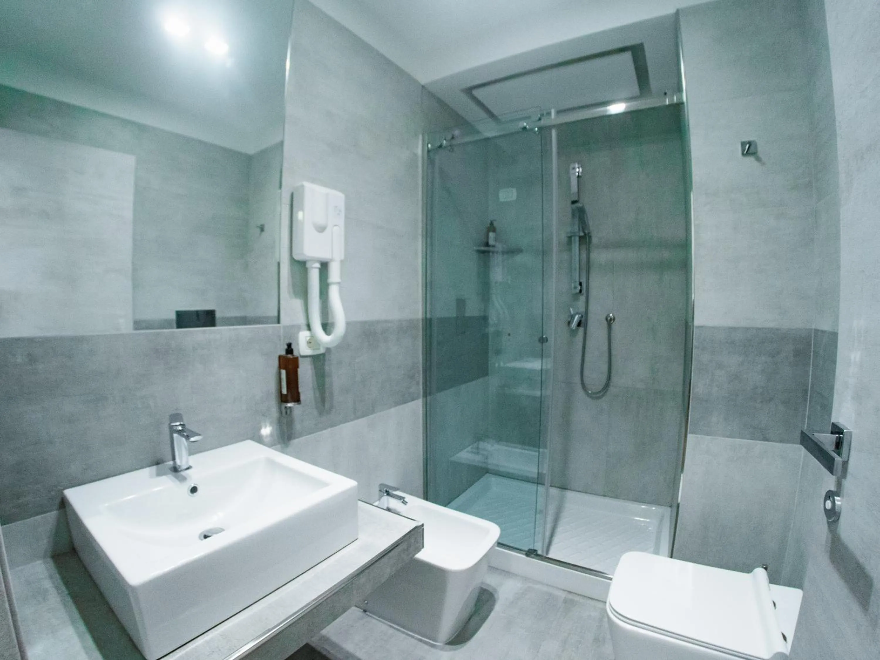 Bathroom in Prestige Rooms Chiaia Hotel