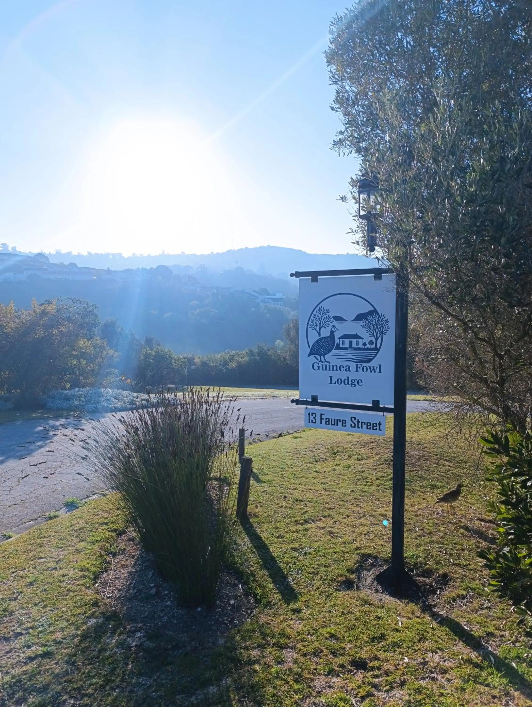 Property logo or sign in Guinea Fowl Lodge - Lagoon & Heads View B&B, Central Knysna