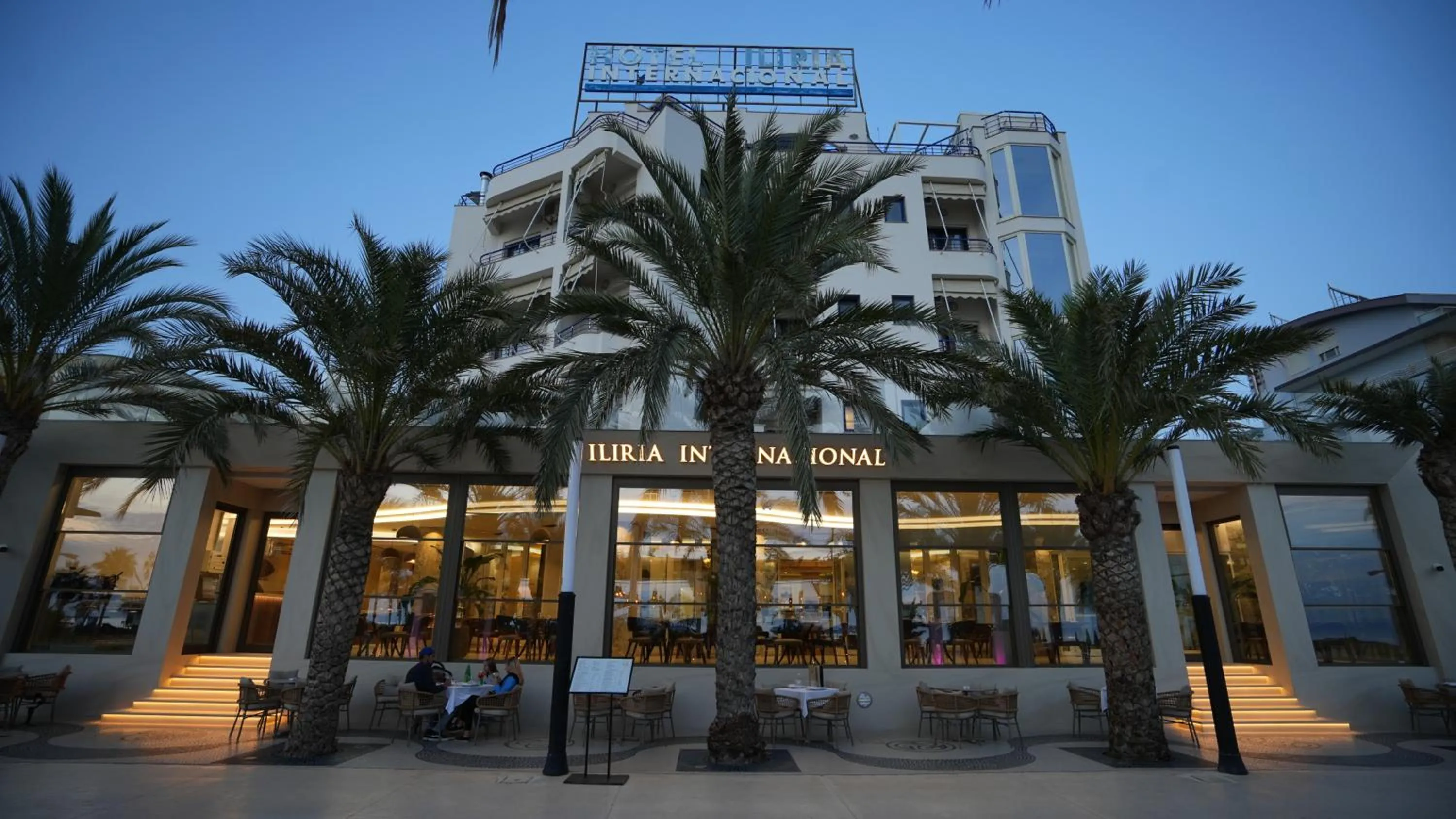 Property building in Iliria Internacional Hotel