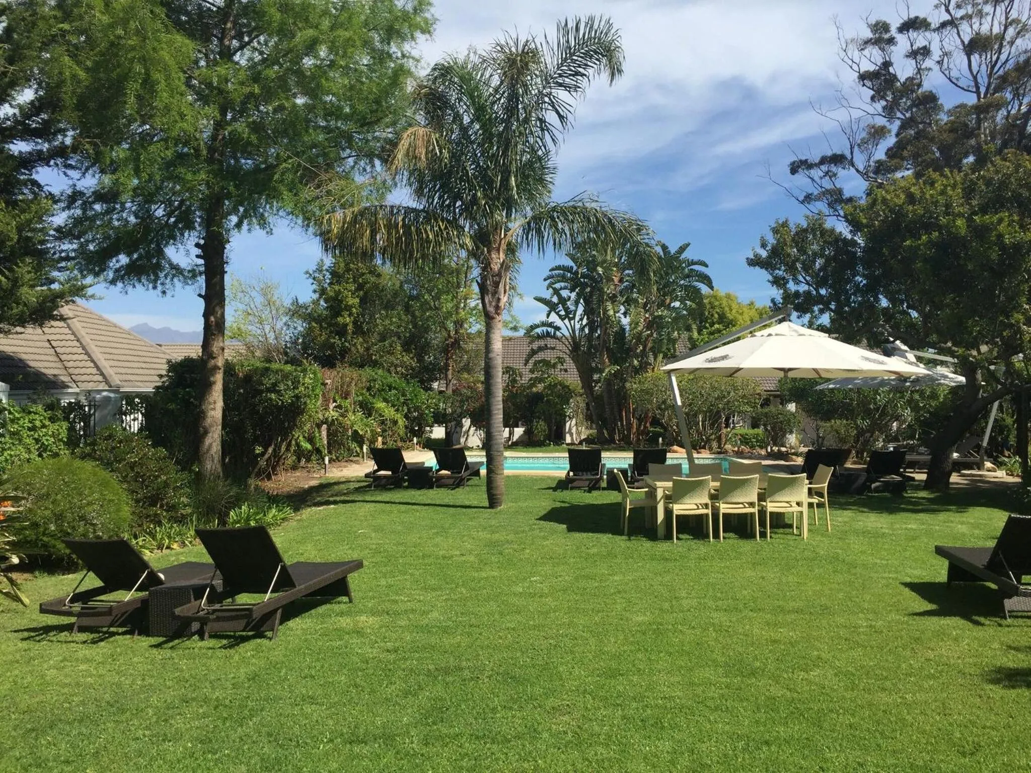 Garden in Albourne Guesthouse