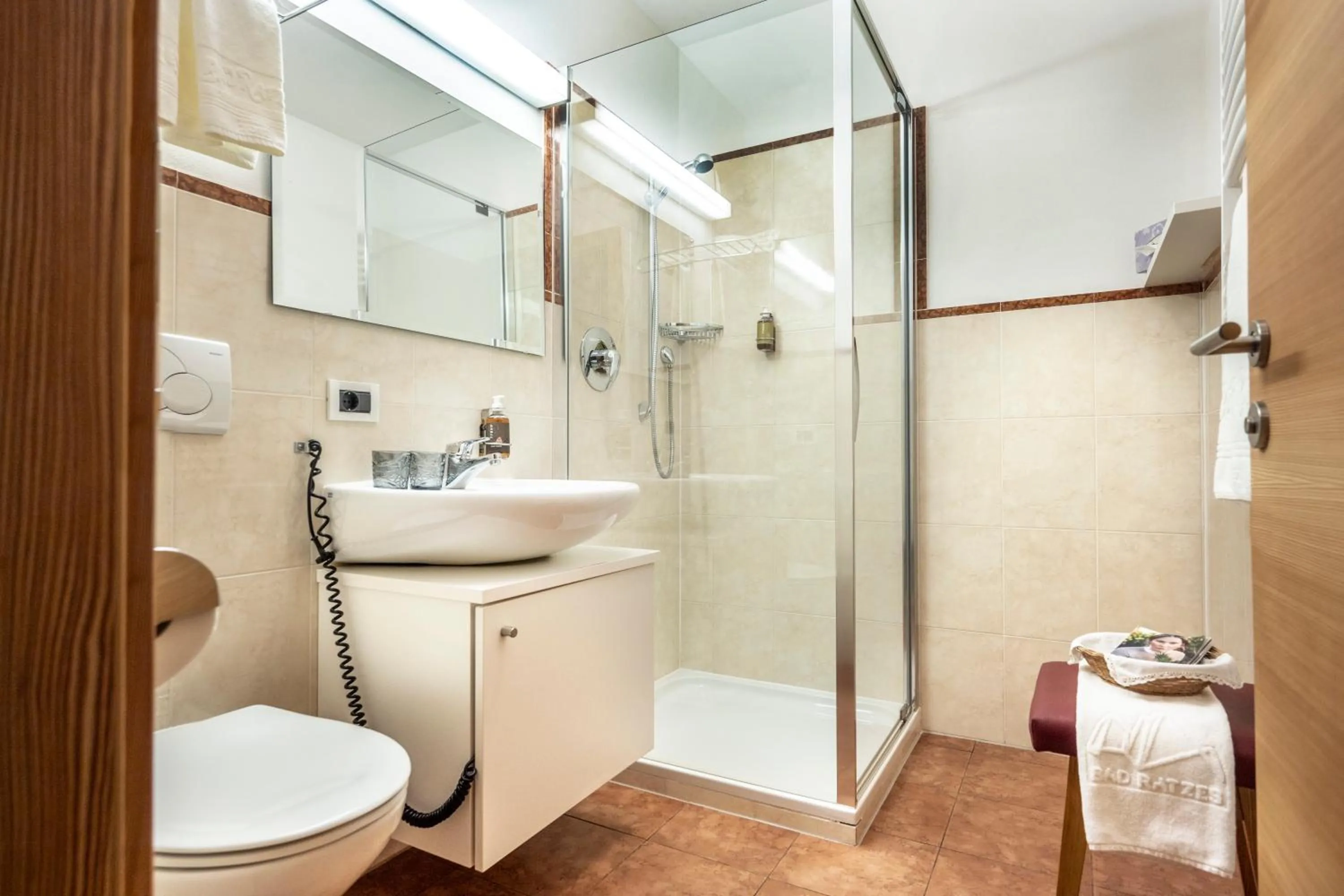 Shower in Bad Ratzes