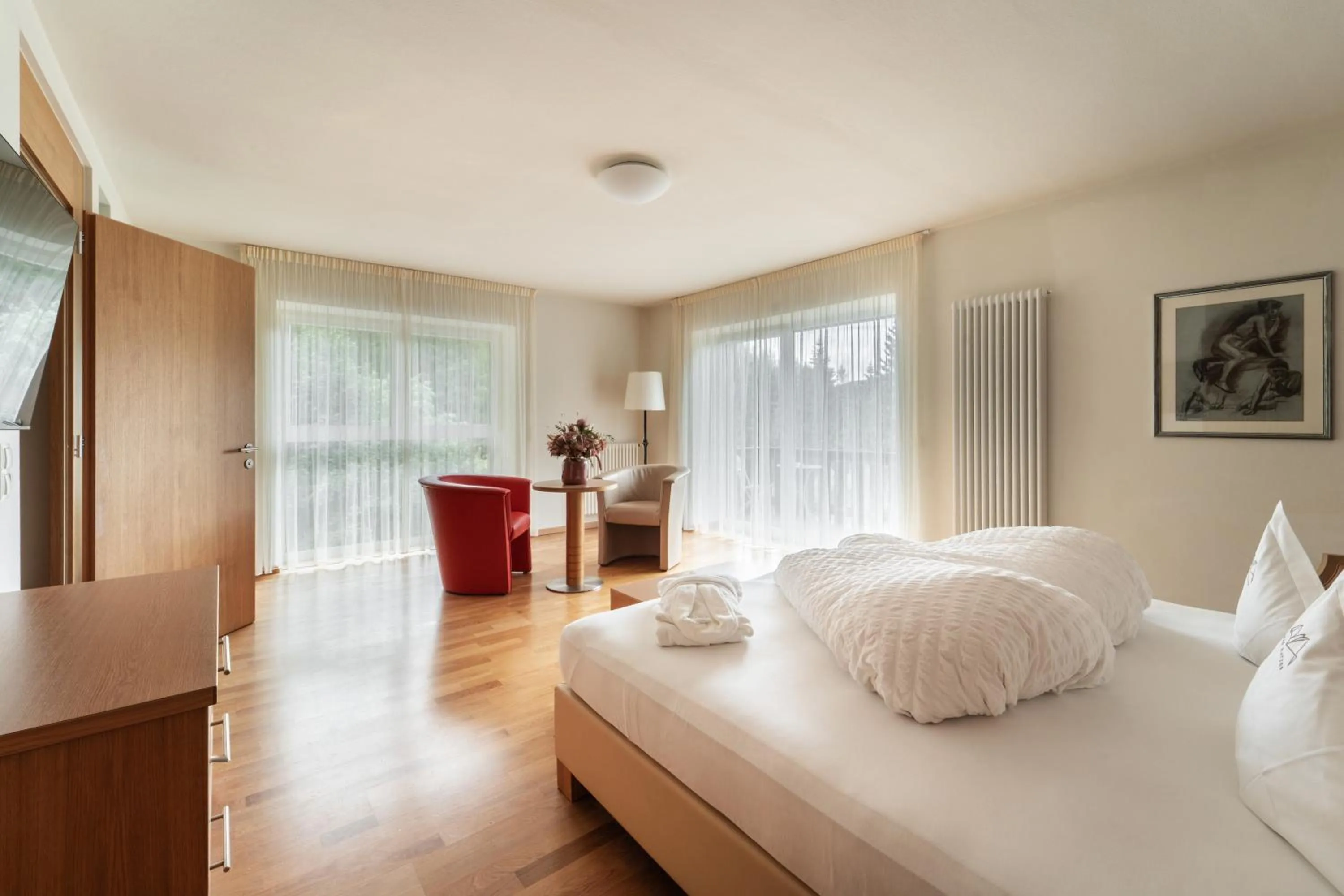 Bedroom, Bed in Bad Ratzes