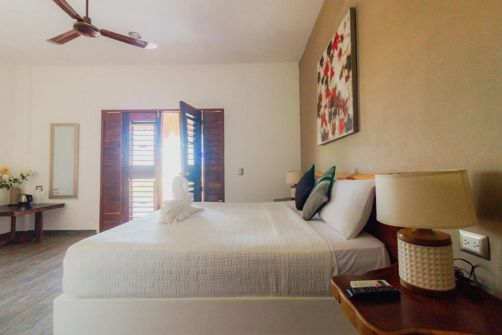 Bed in Hotel Maria Maria