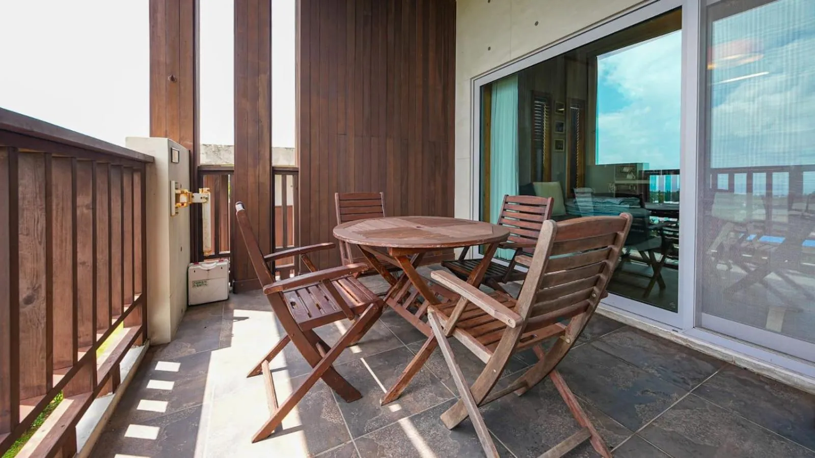 Balcony/Terrace in Jeju Eco Suites