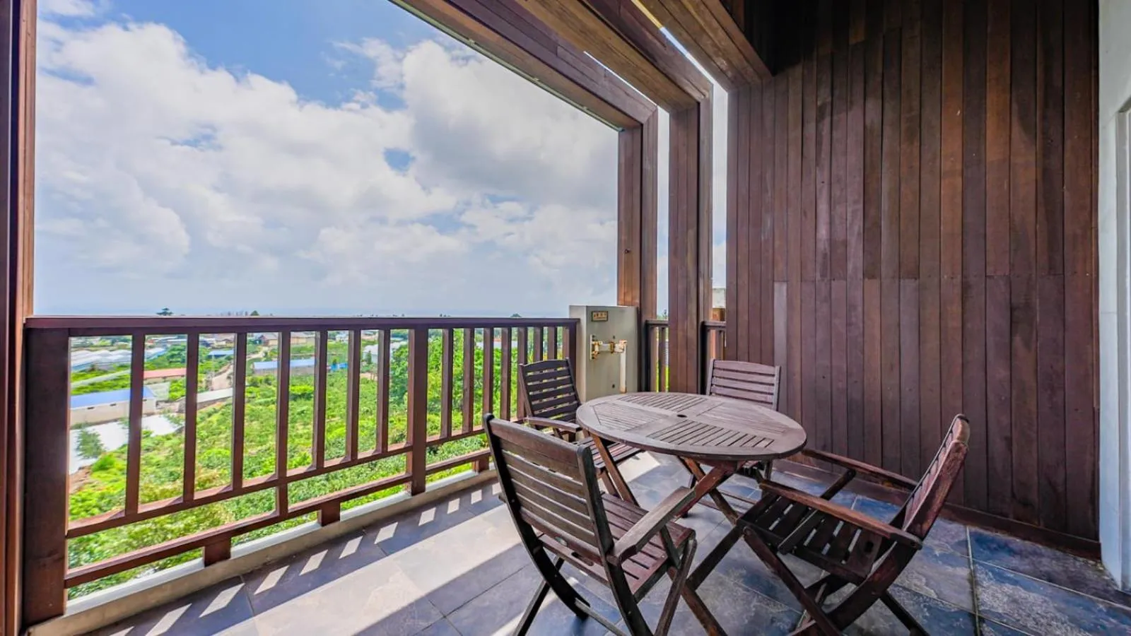 Balcony/Terrace in Jeju Eco Suites
