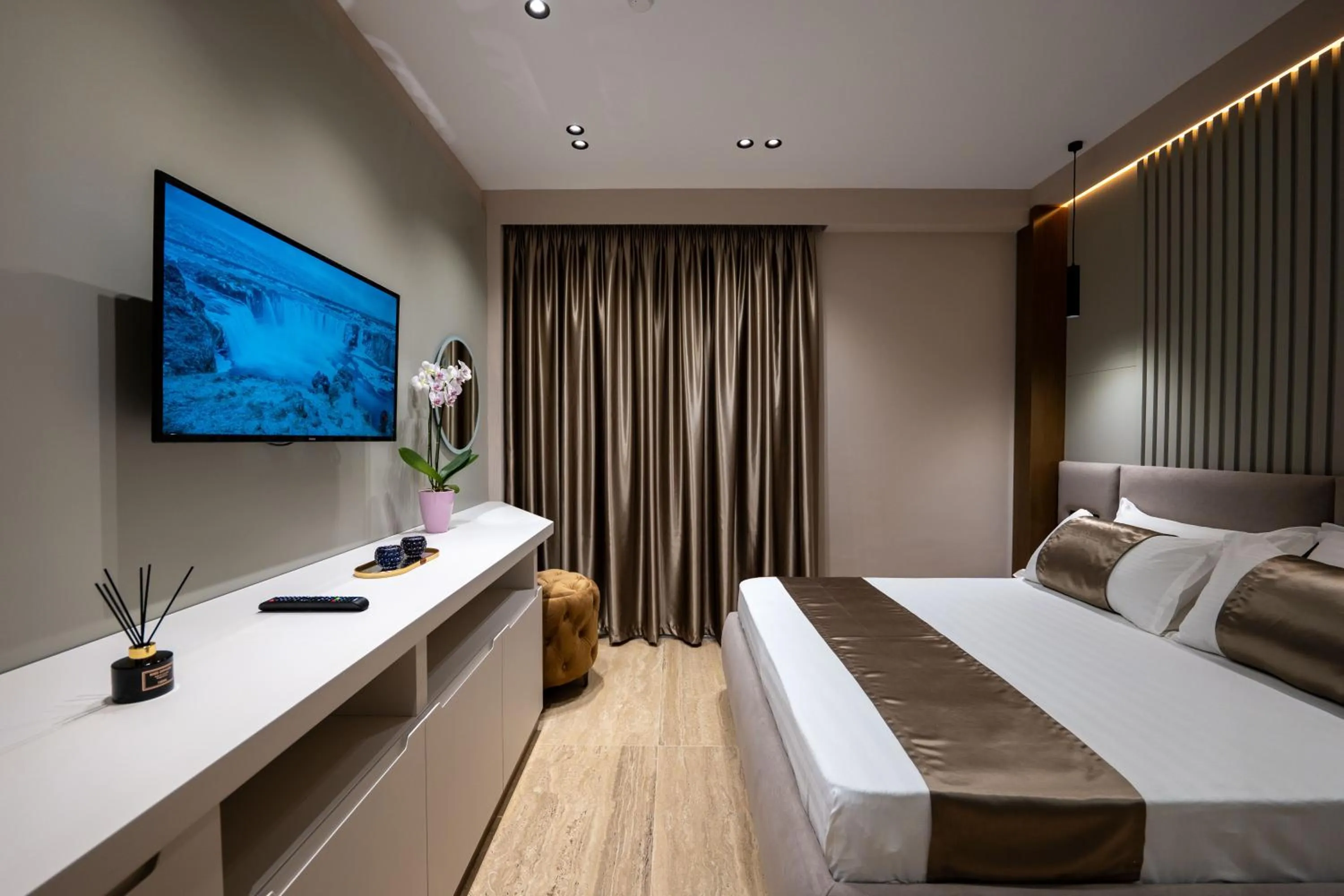 Bedroom in Grand Hotel Aita