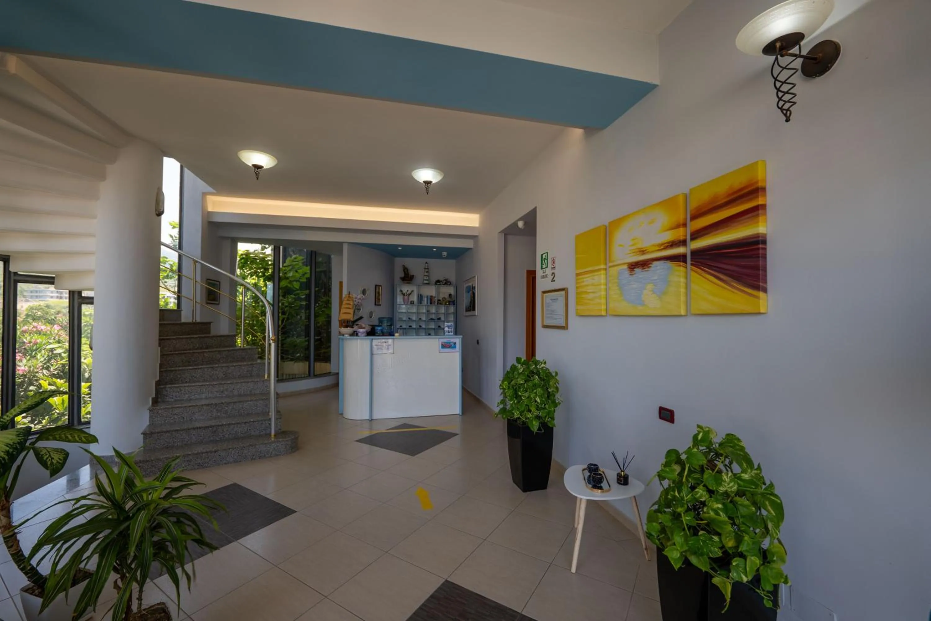 Lobby or reception in Grand Hotel Aita