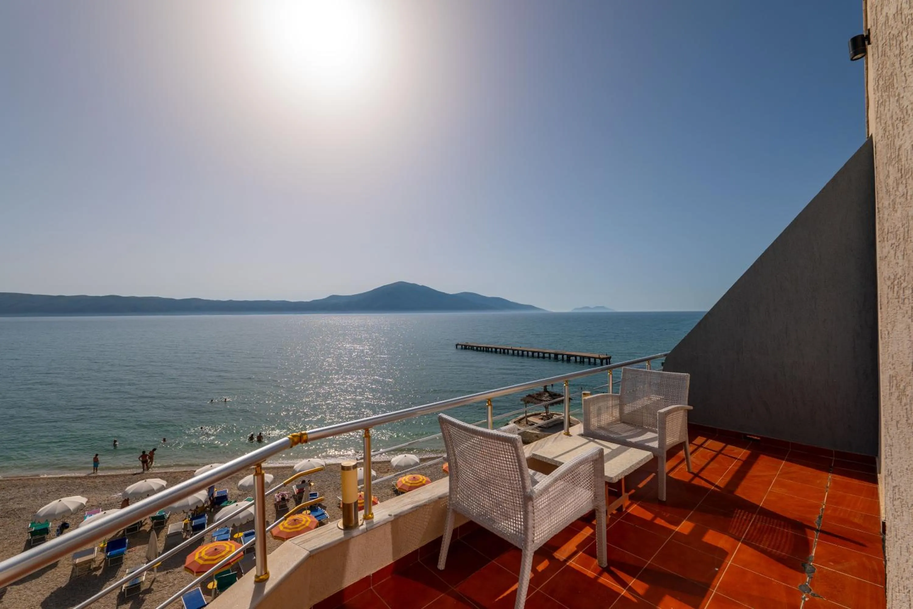 Balcony/Terrace in Grand Hotel Aita