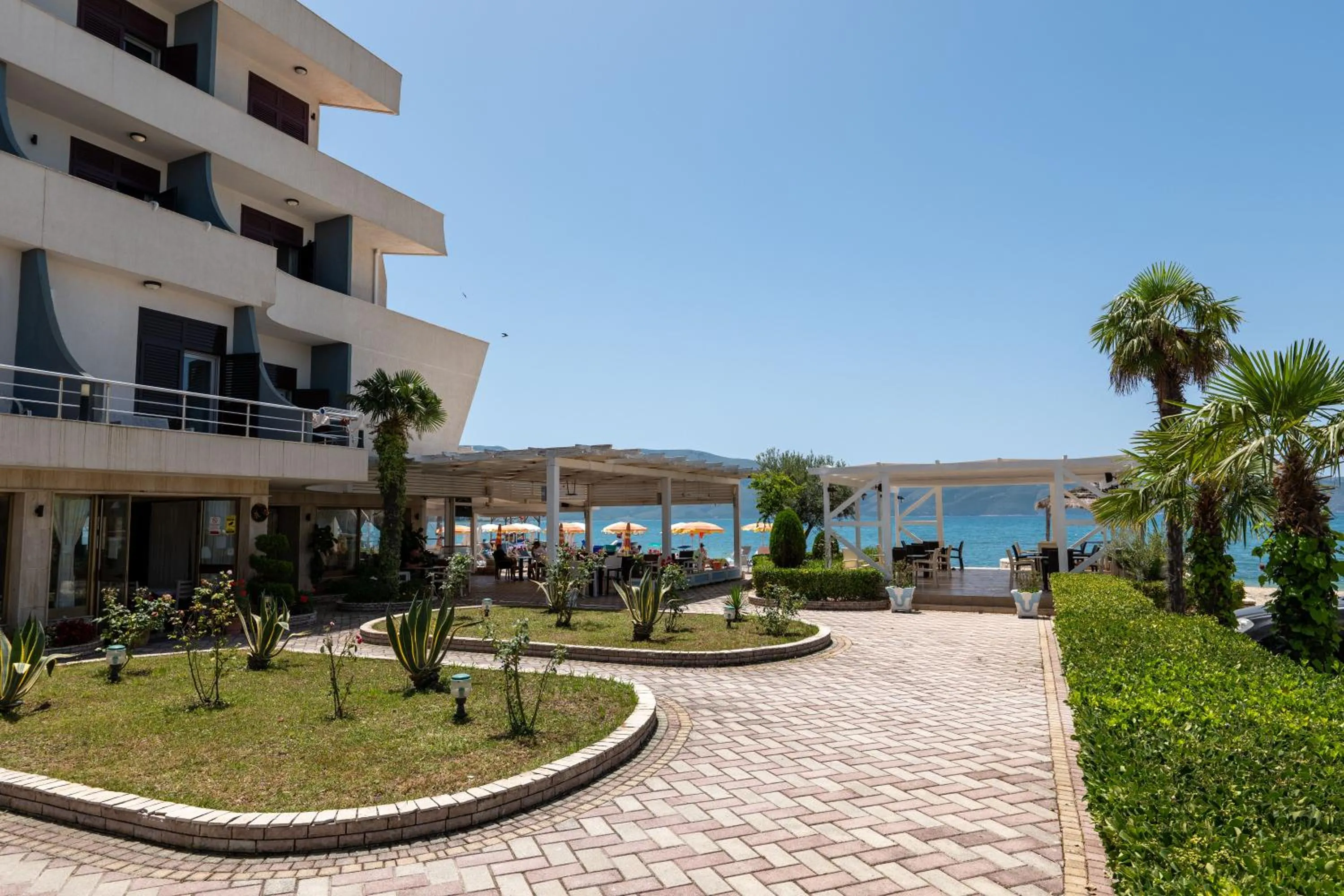 Garden in Grand Hotel Aita