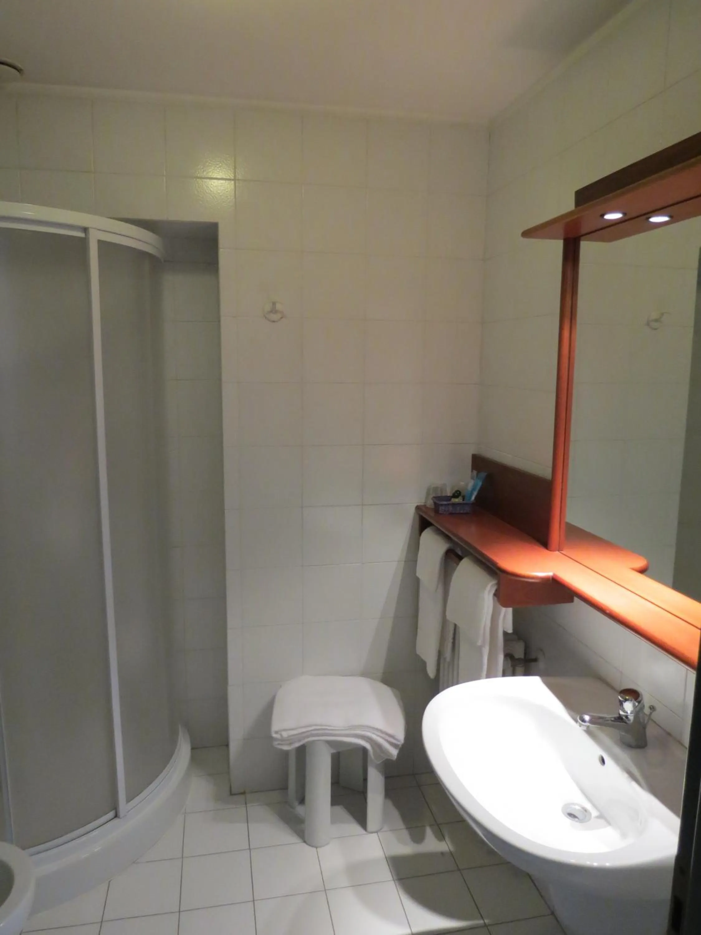 Toilet in Hotel Ristorante Fatur